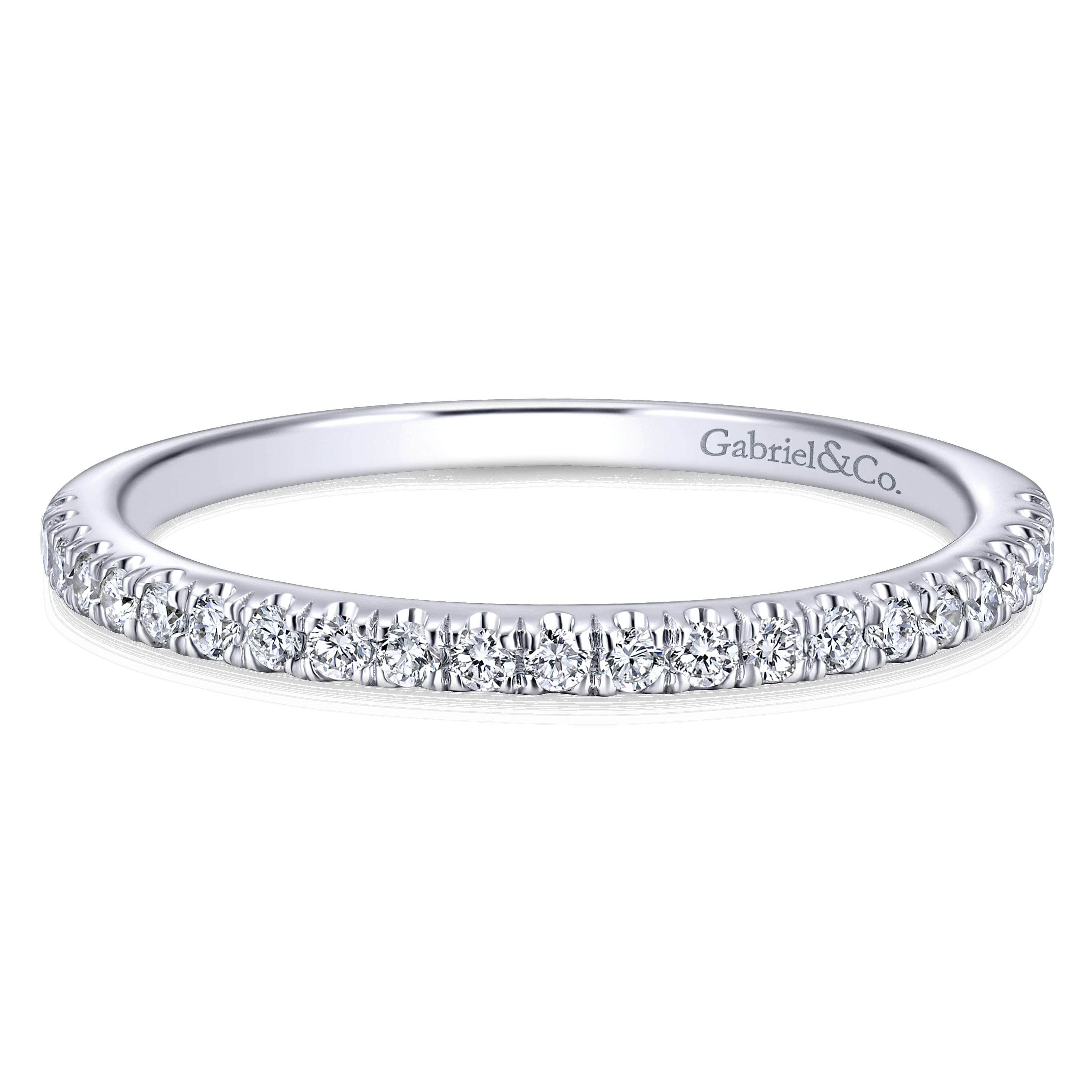 14k White Gold Diamond Straight 14k White Gold Diamond Straight