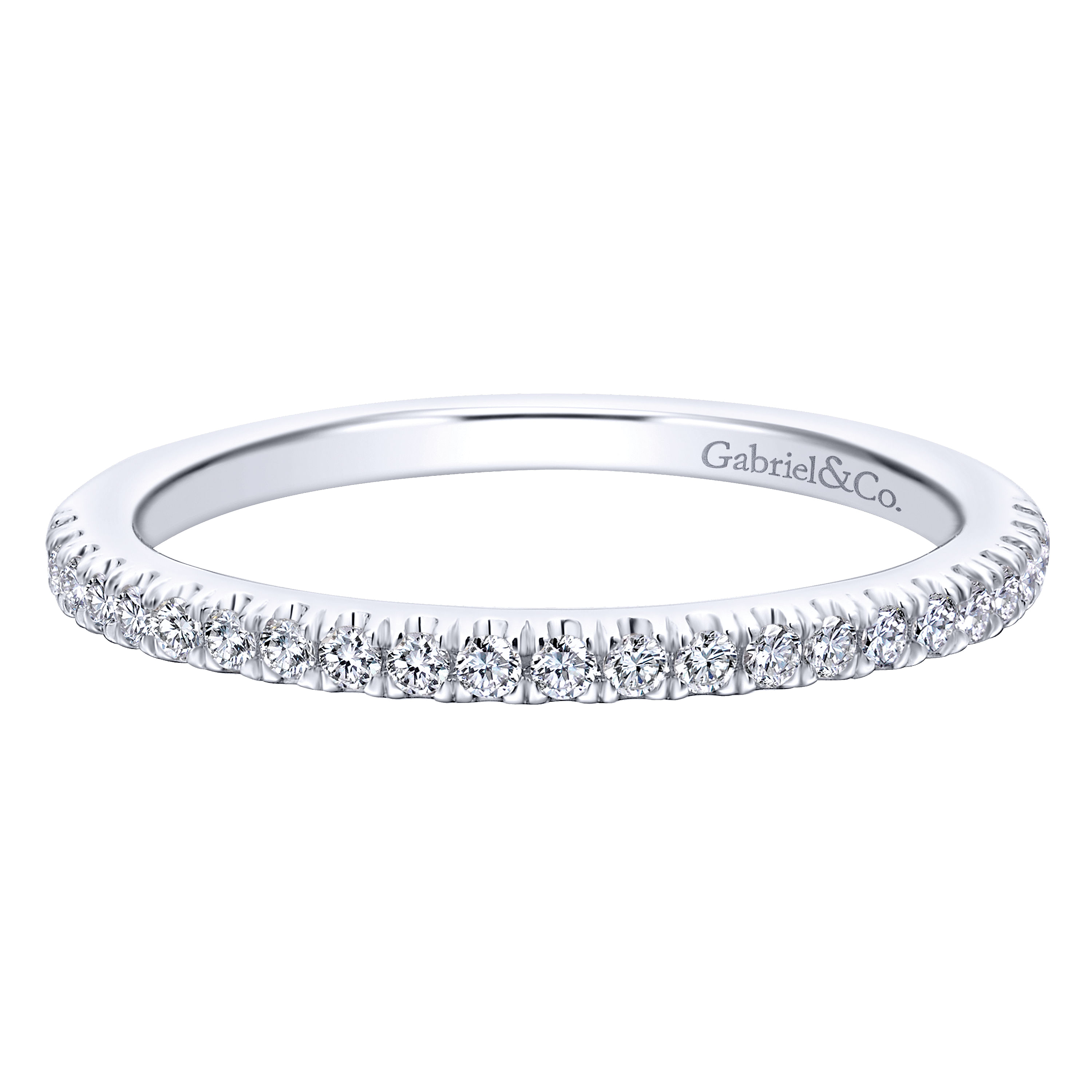 14k White Gold Diamond Straight 14k White Gold Diamond Straight
