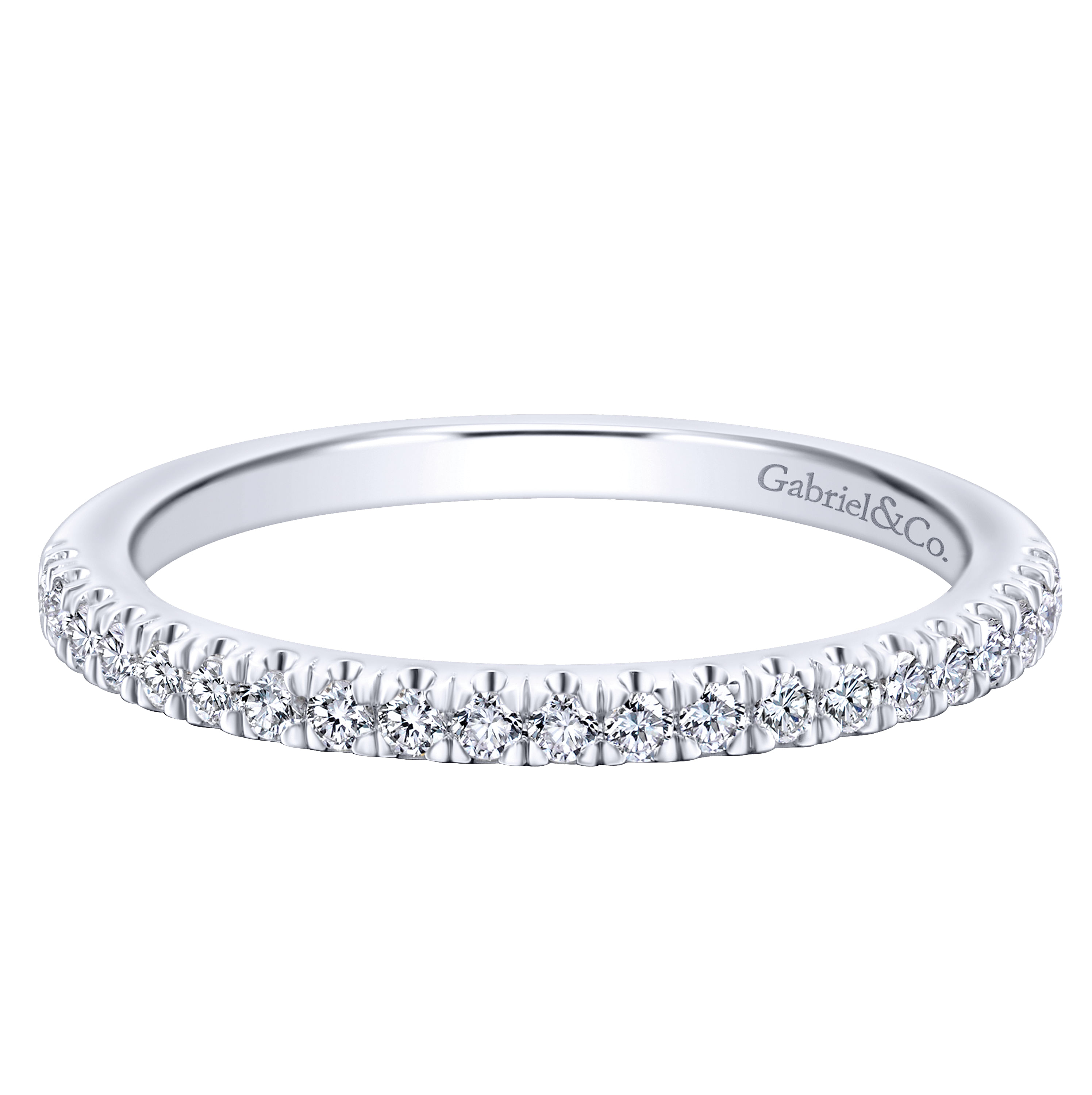 14k White Gold Diamond Straight 14k White Gold Diamond Straight