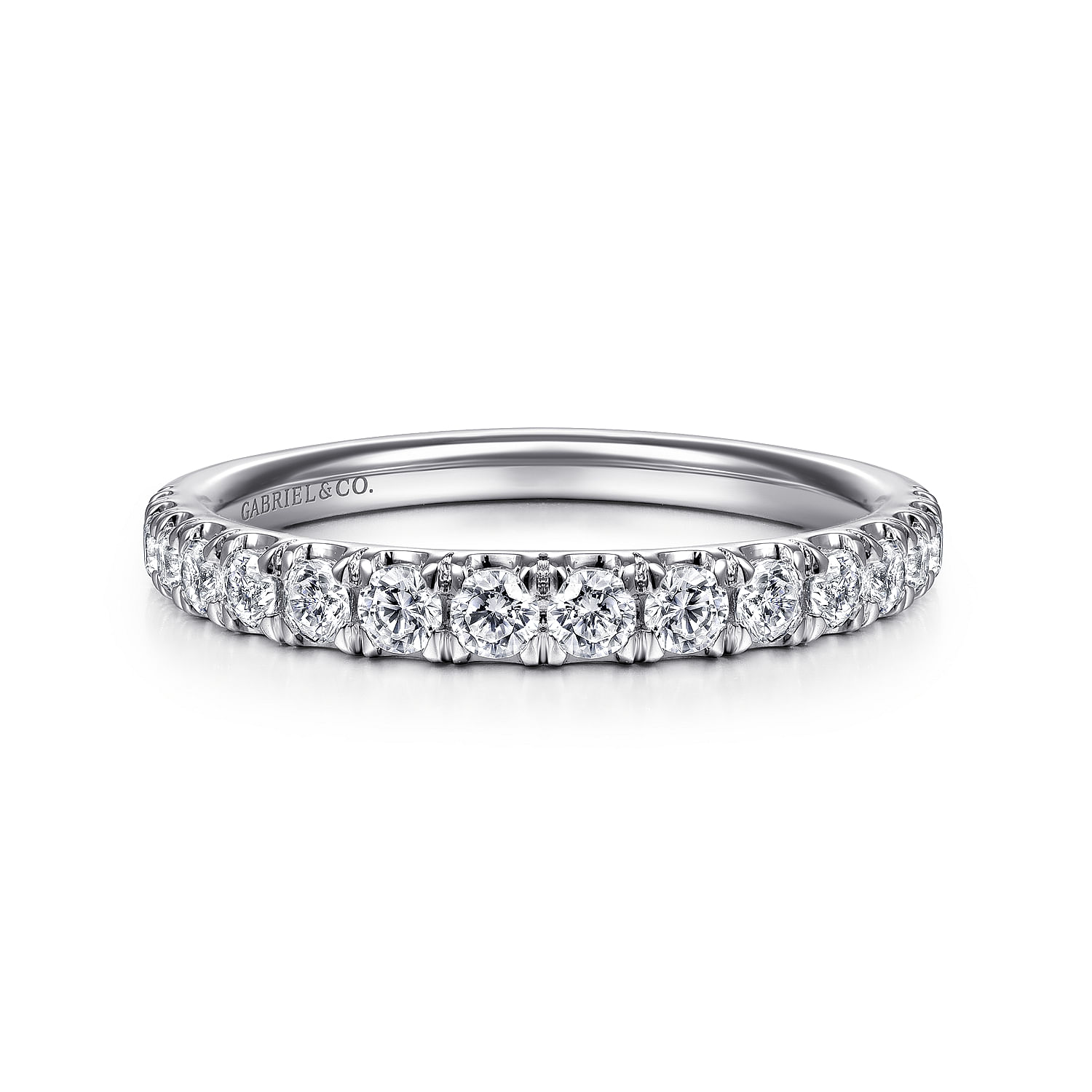 14k White Gold Diamond Straight 14k White Gold Diamond Straight