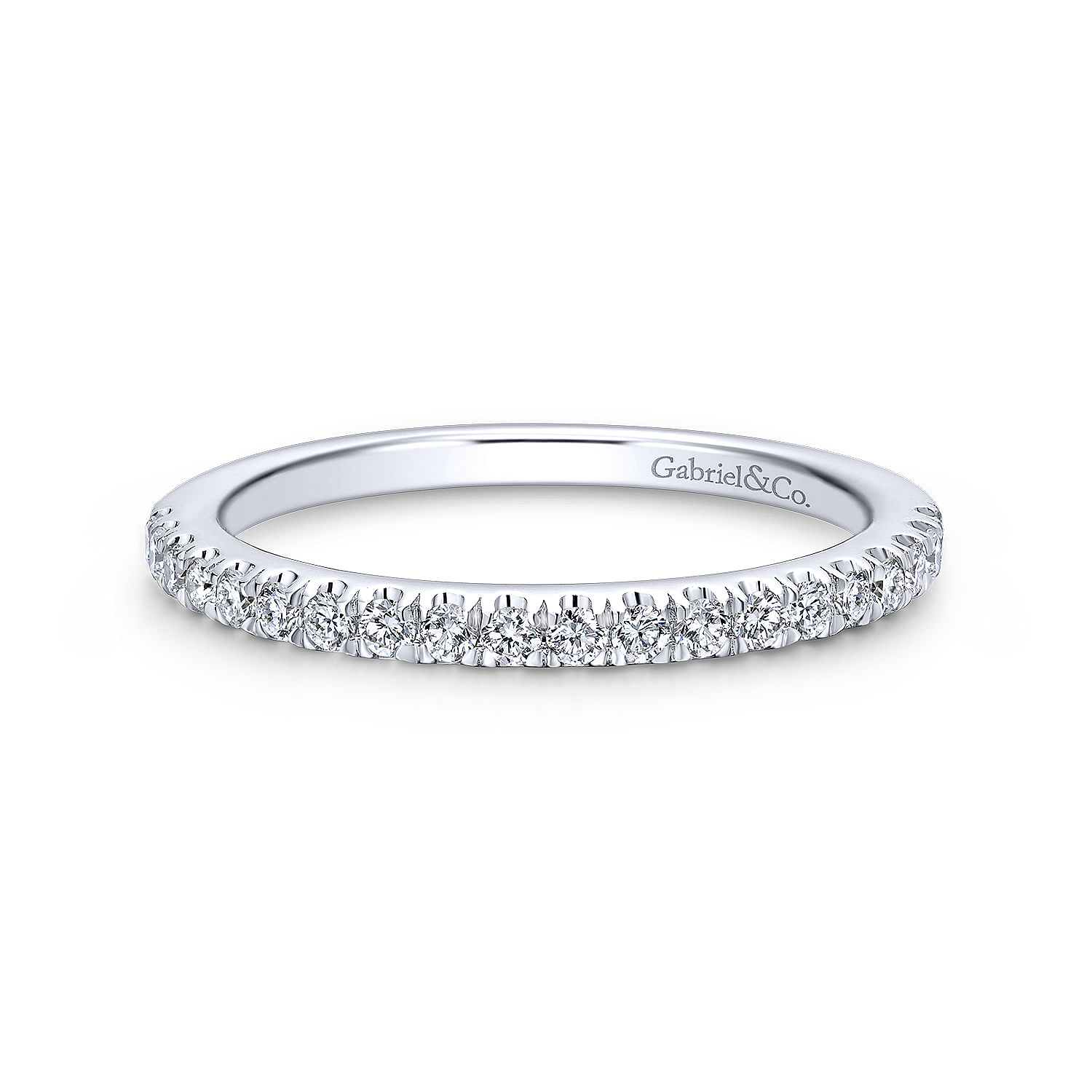 14k White Gold Diamond Straight 14k White Gold Diamond Straight