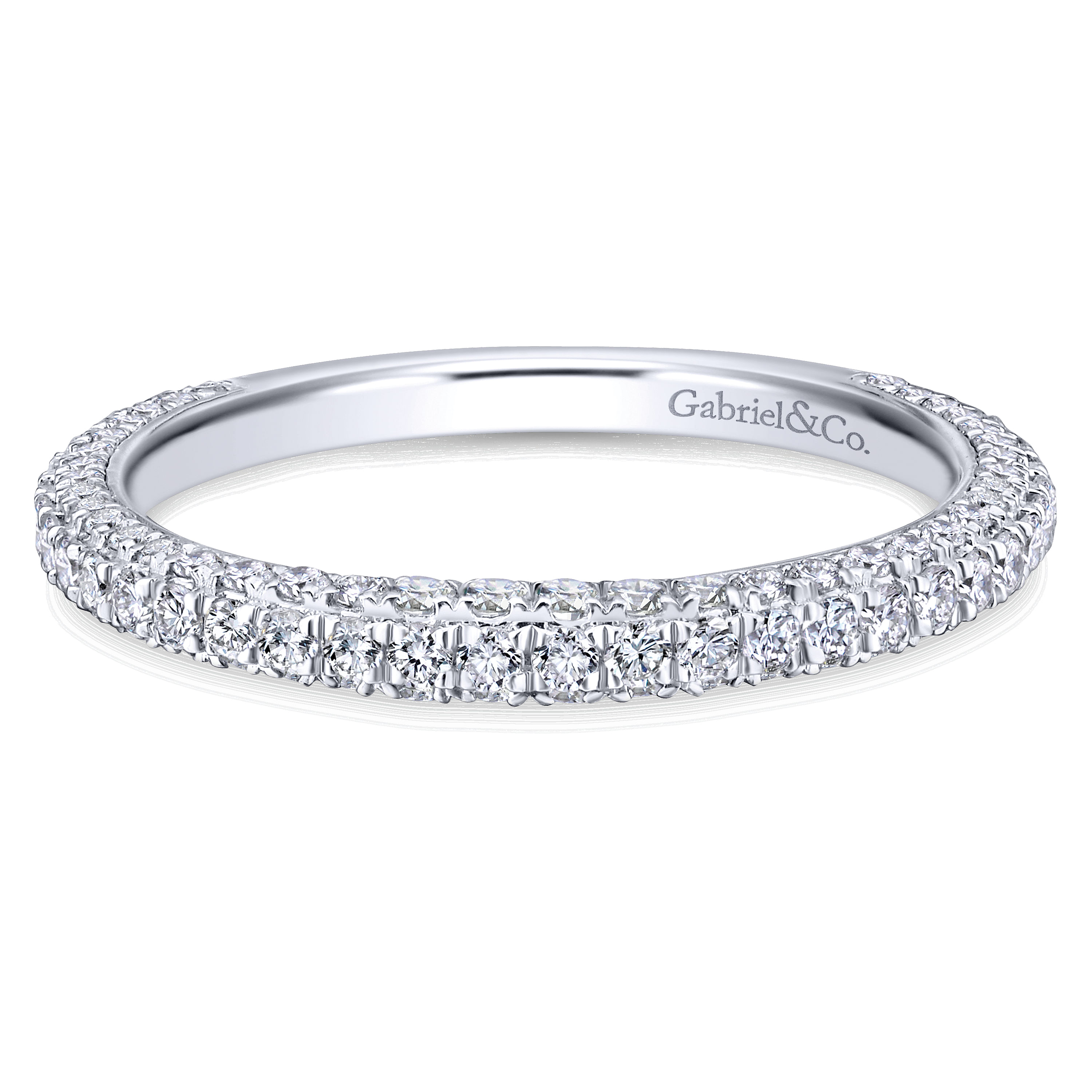 14k White Gold Diamond Straight 14k White Gold Diamond Straight