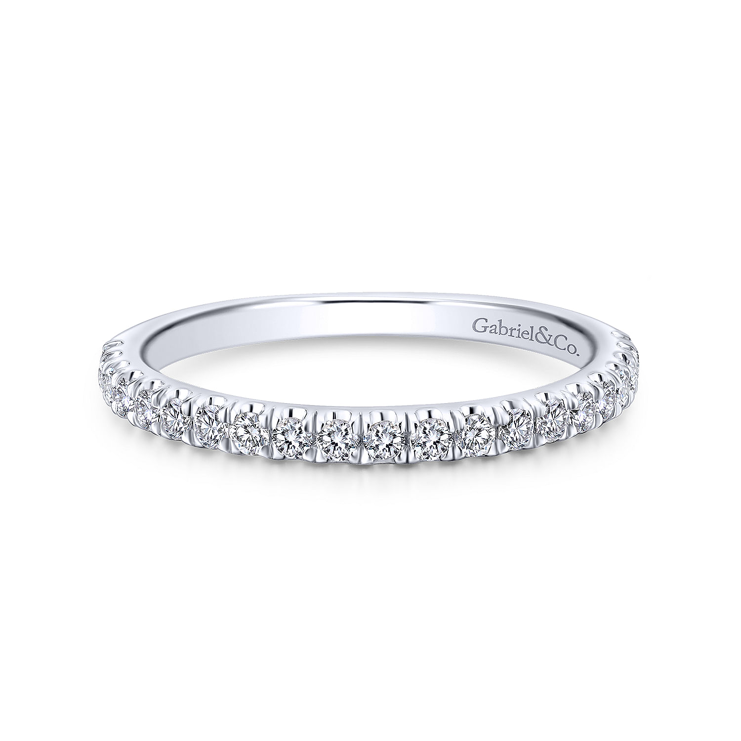 14k White Gold Diamond Straight 14k White Gold Diamond Straight