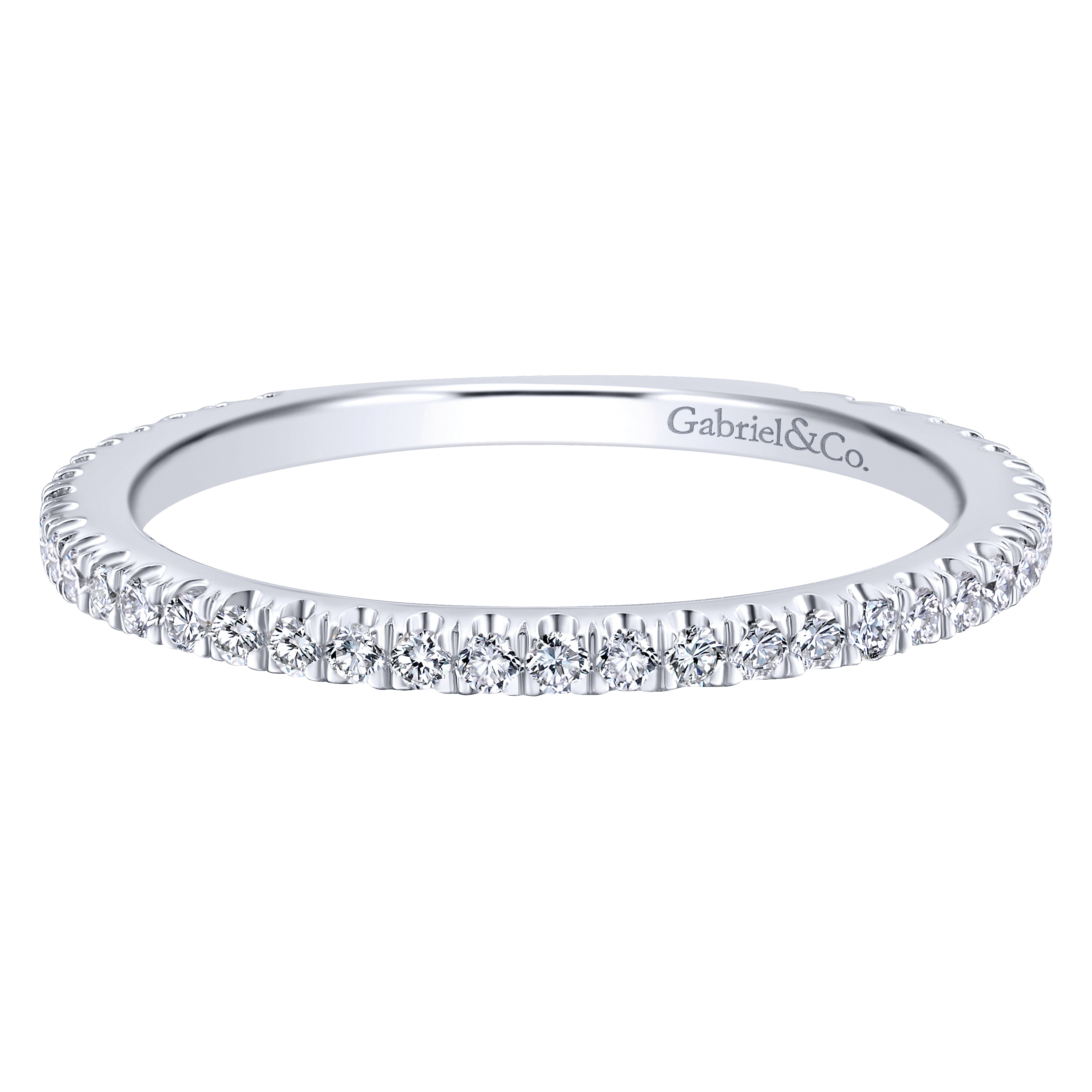 14k White Gold Diamond Straight 14k White Gold Diamond Straight
