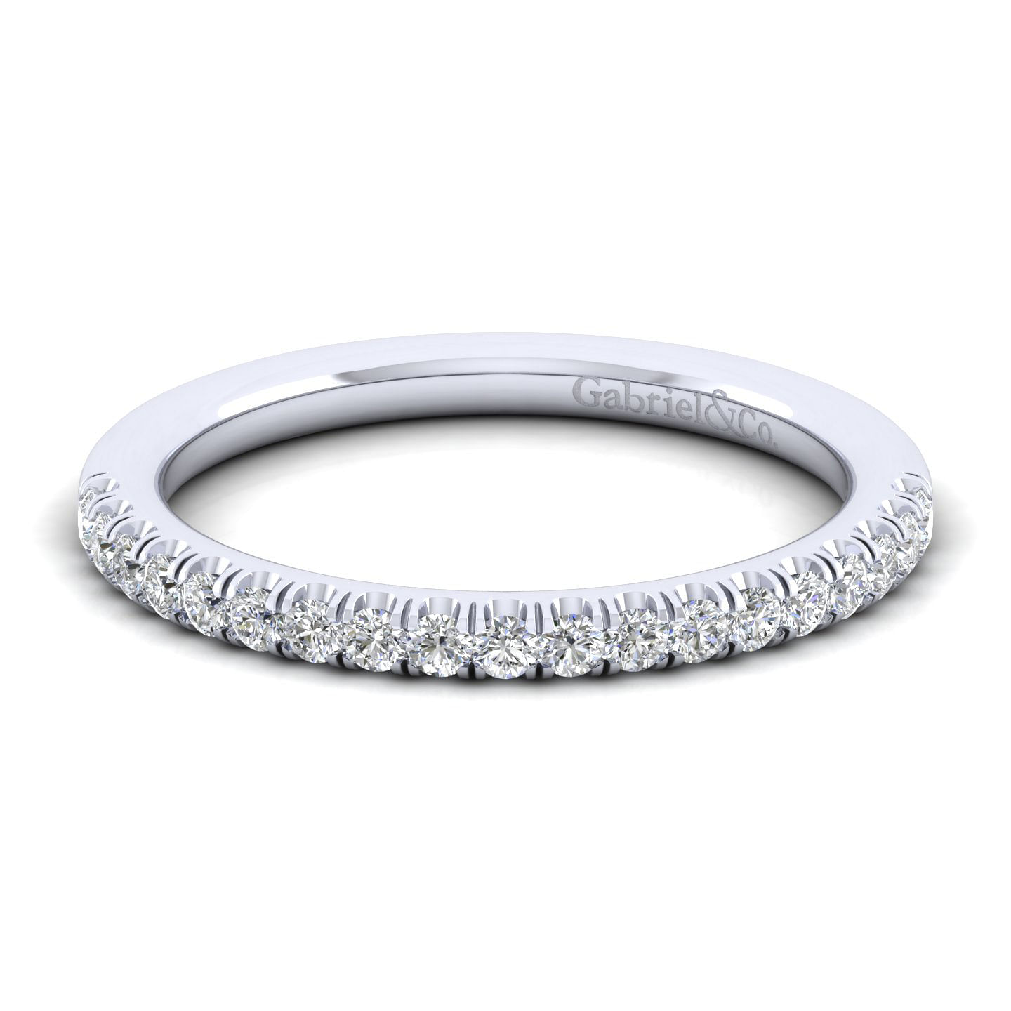 14k White Gold Diamond Straight 14k White Gold Diamond Straight