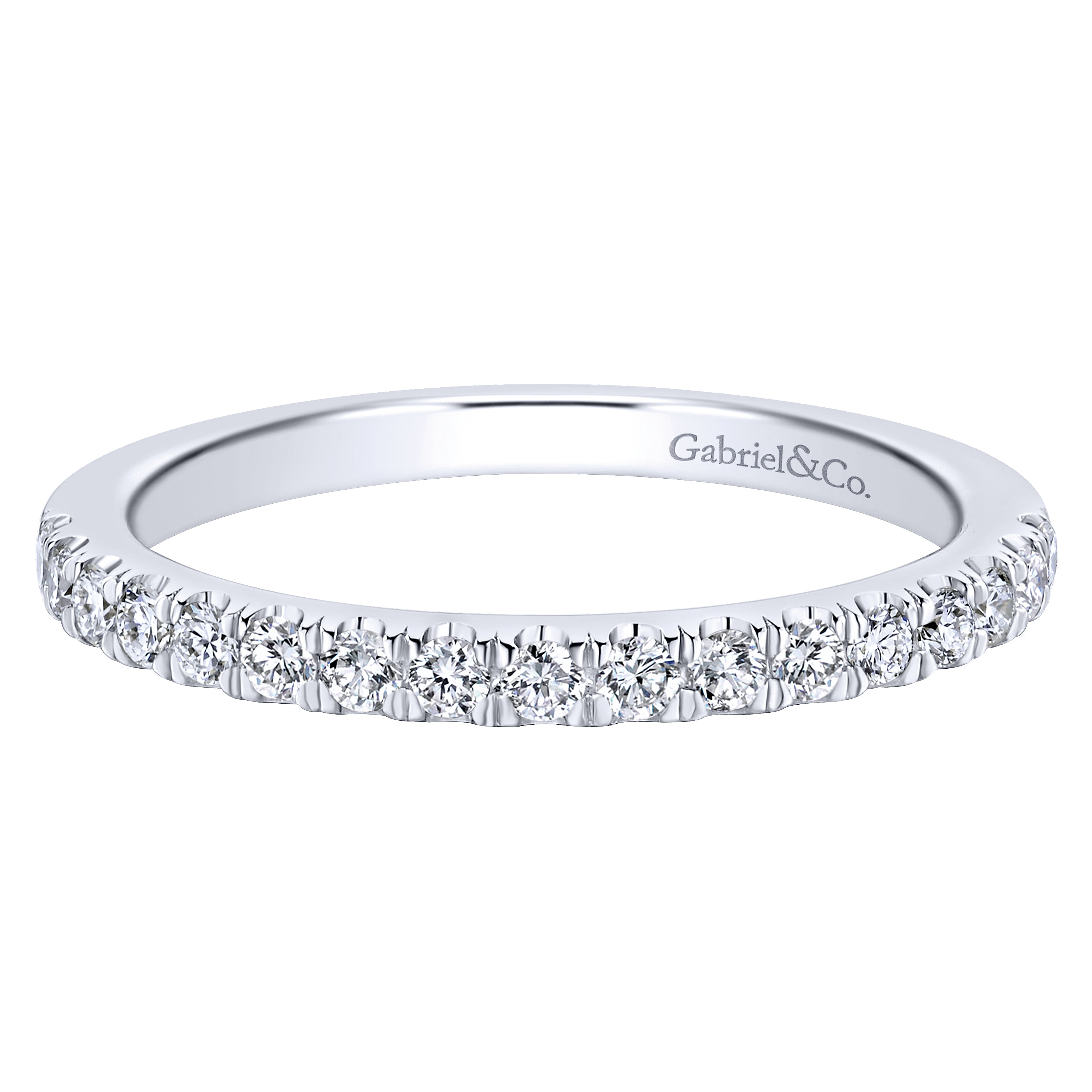 14k White Gold Diamond Straight 14k White Gold Diamond Straight