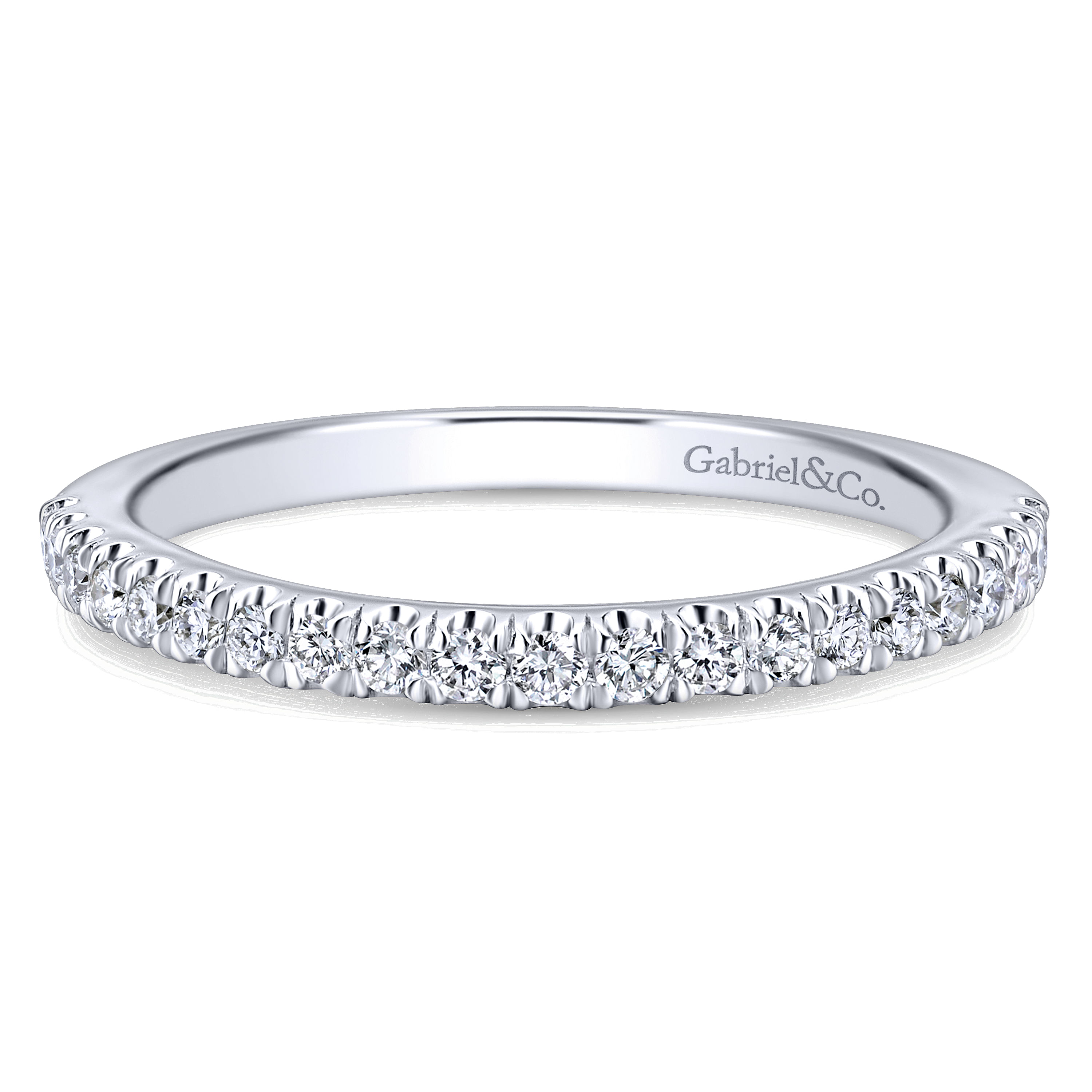 14k White Gold Diamond Straight 14k White Gold Diamond Straight