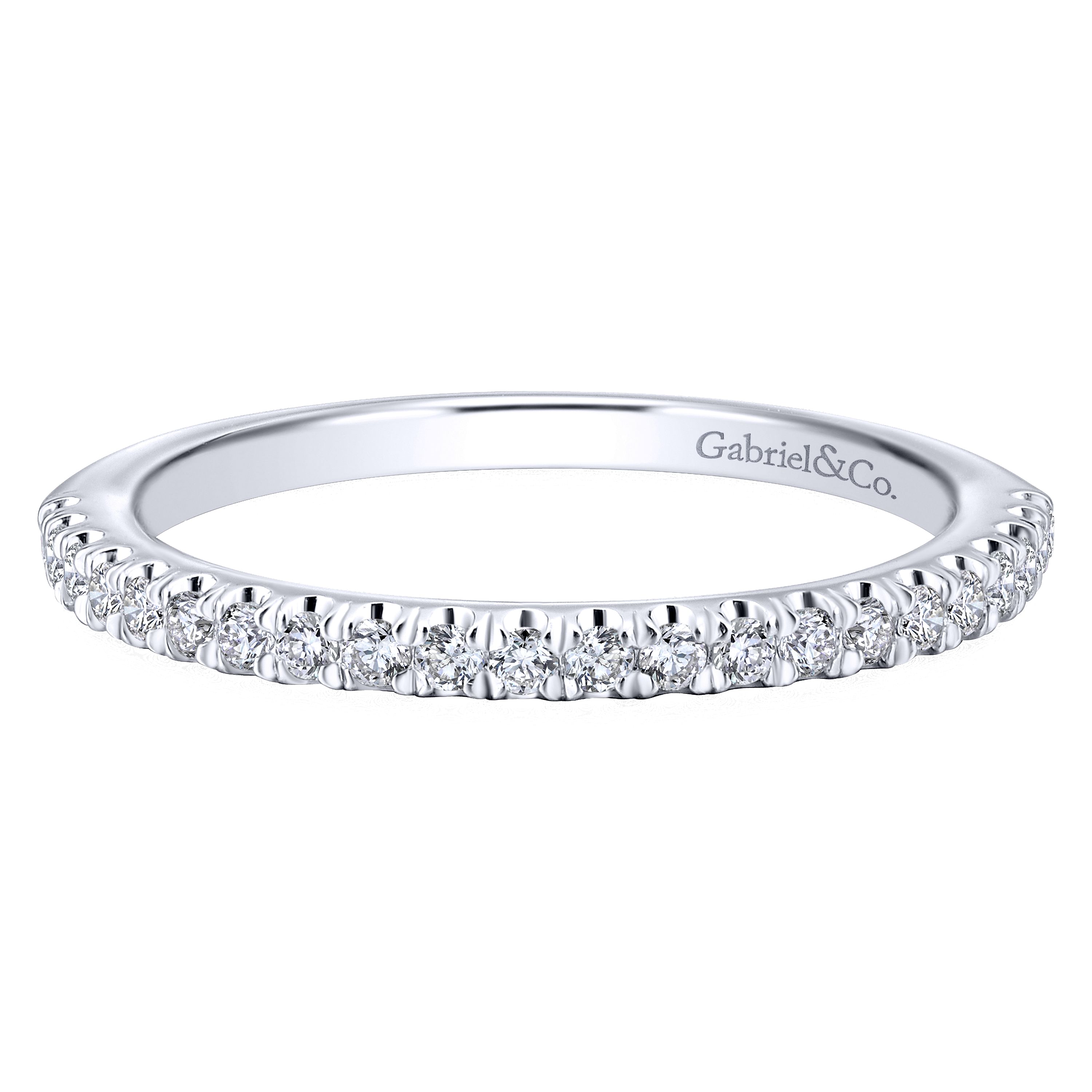 14k White Gold Diamond Straight 14k White Gold Diamond Straight