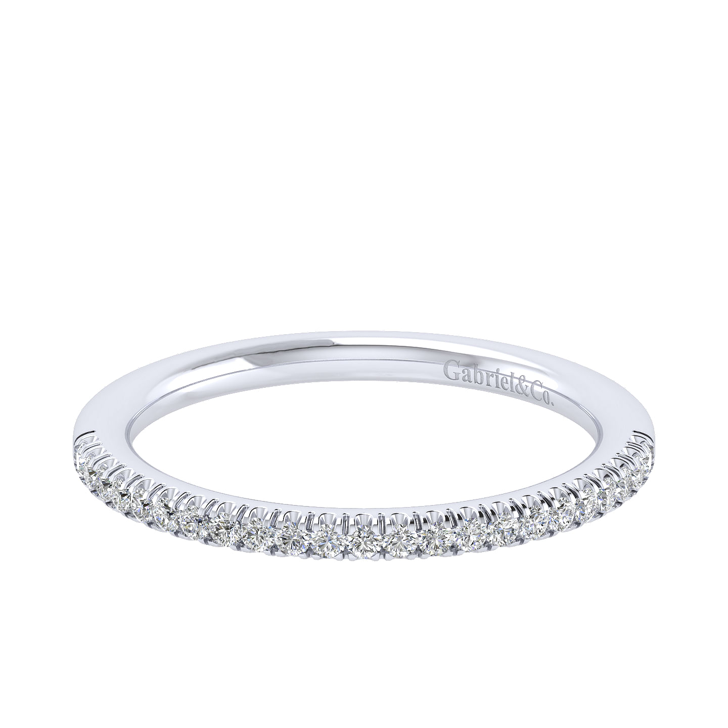 14k White Gold Diamond Straight 14k White Gold Diamond Straight