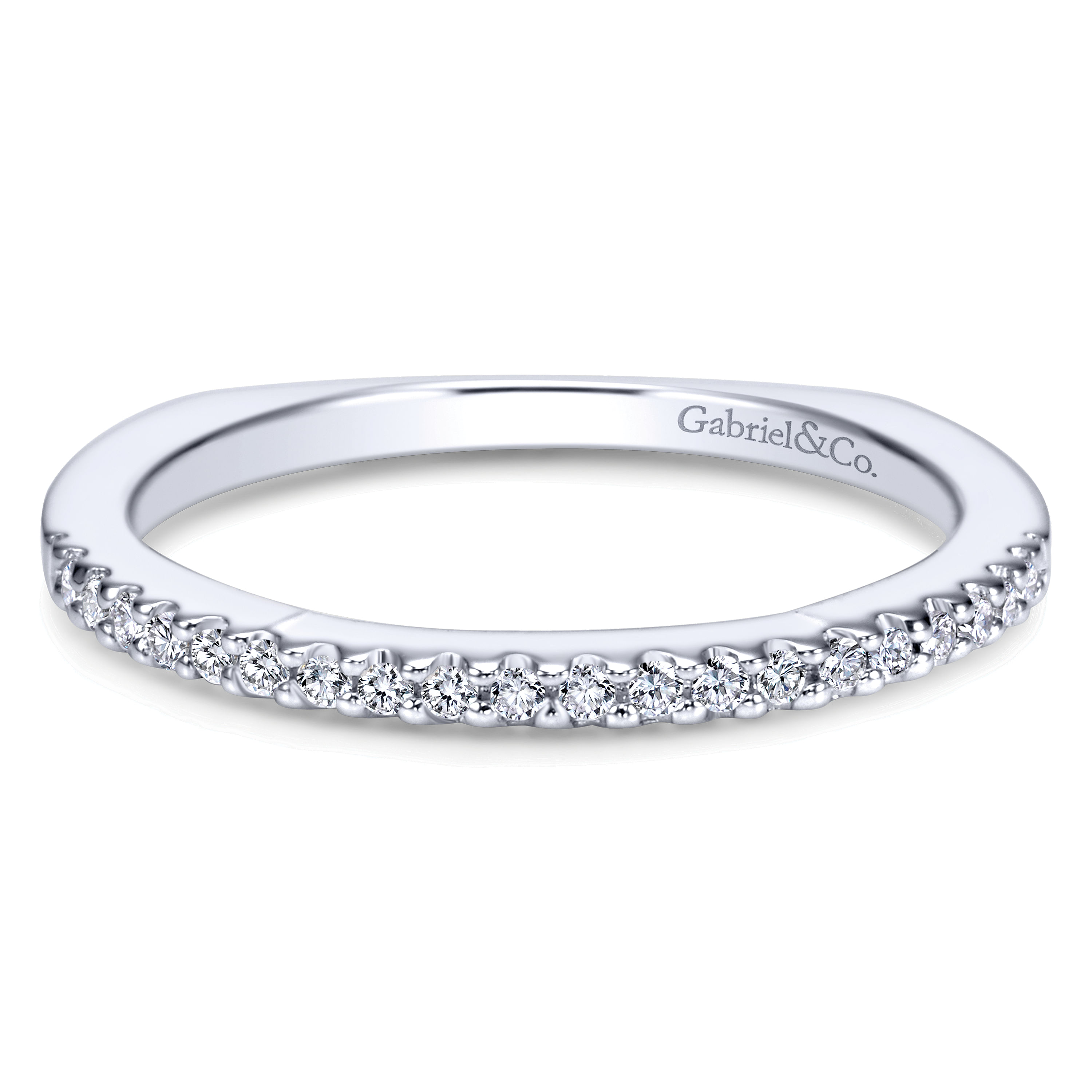 14k White Gold Diamond Straight 14k White Gold Diamond Straight