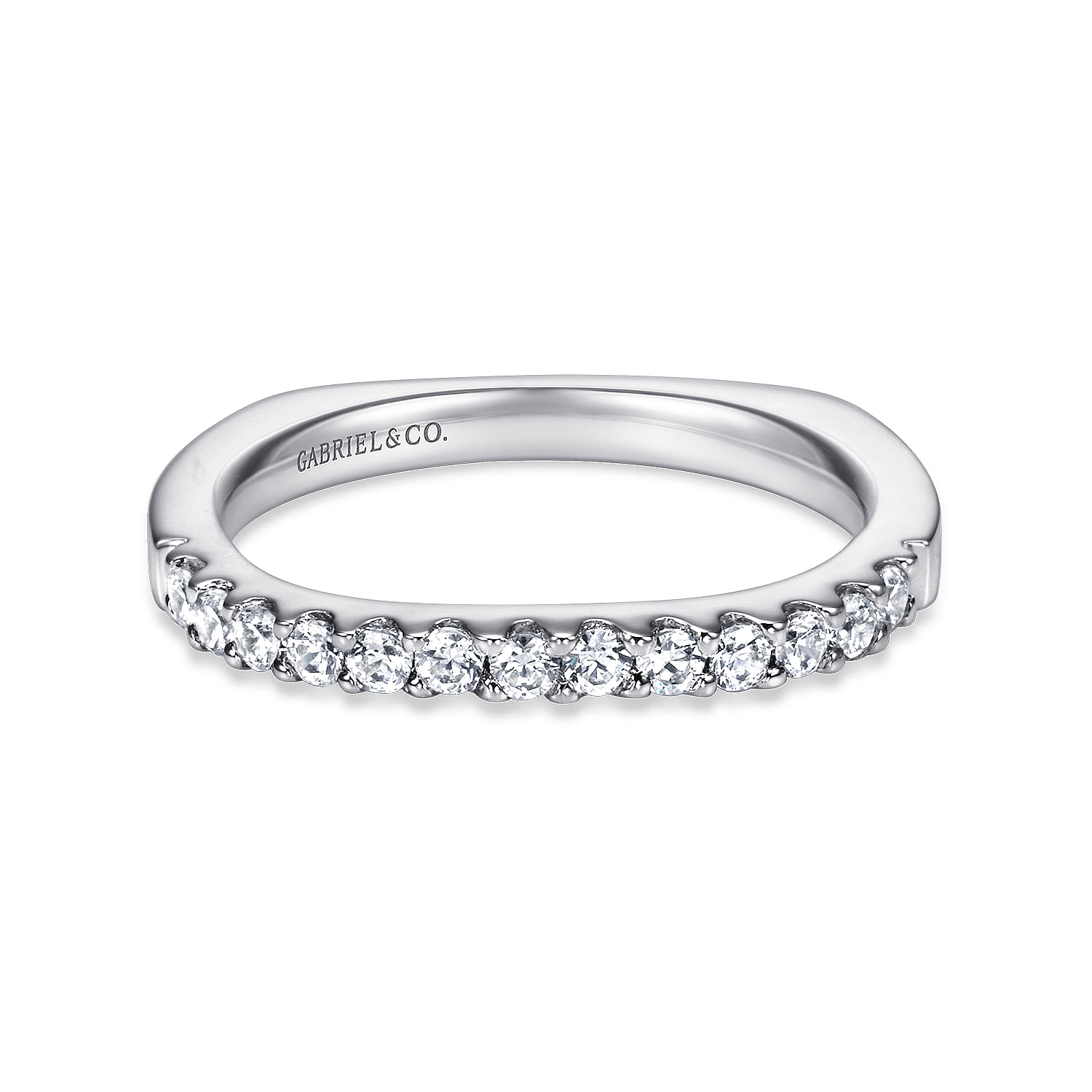 14k White Gold Diamond Straight 14k White Gold Diamond Straight