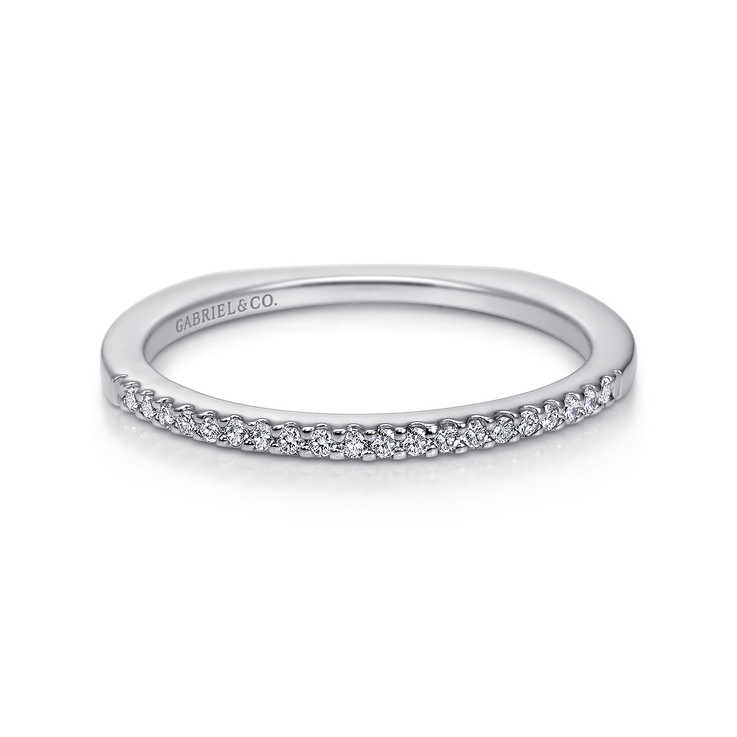 14k White Gold Diamond Straight 14k White Gold Diamond Straight
