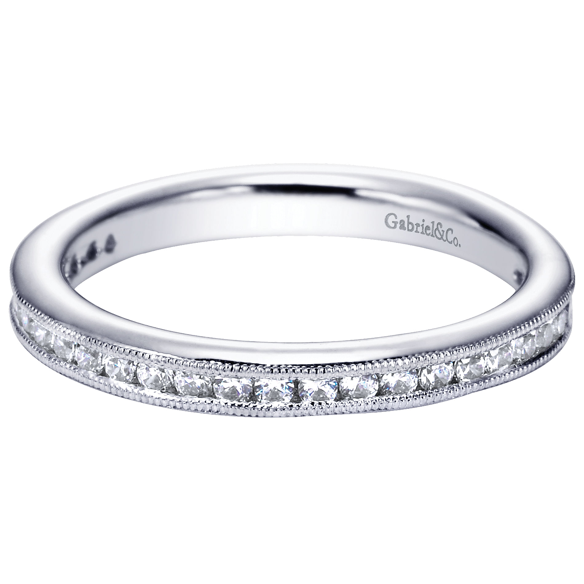 14k White Gold Diamond Straight 14k White Gold Diamond Straight