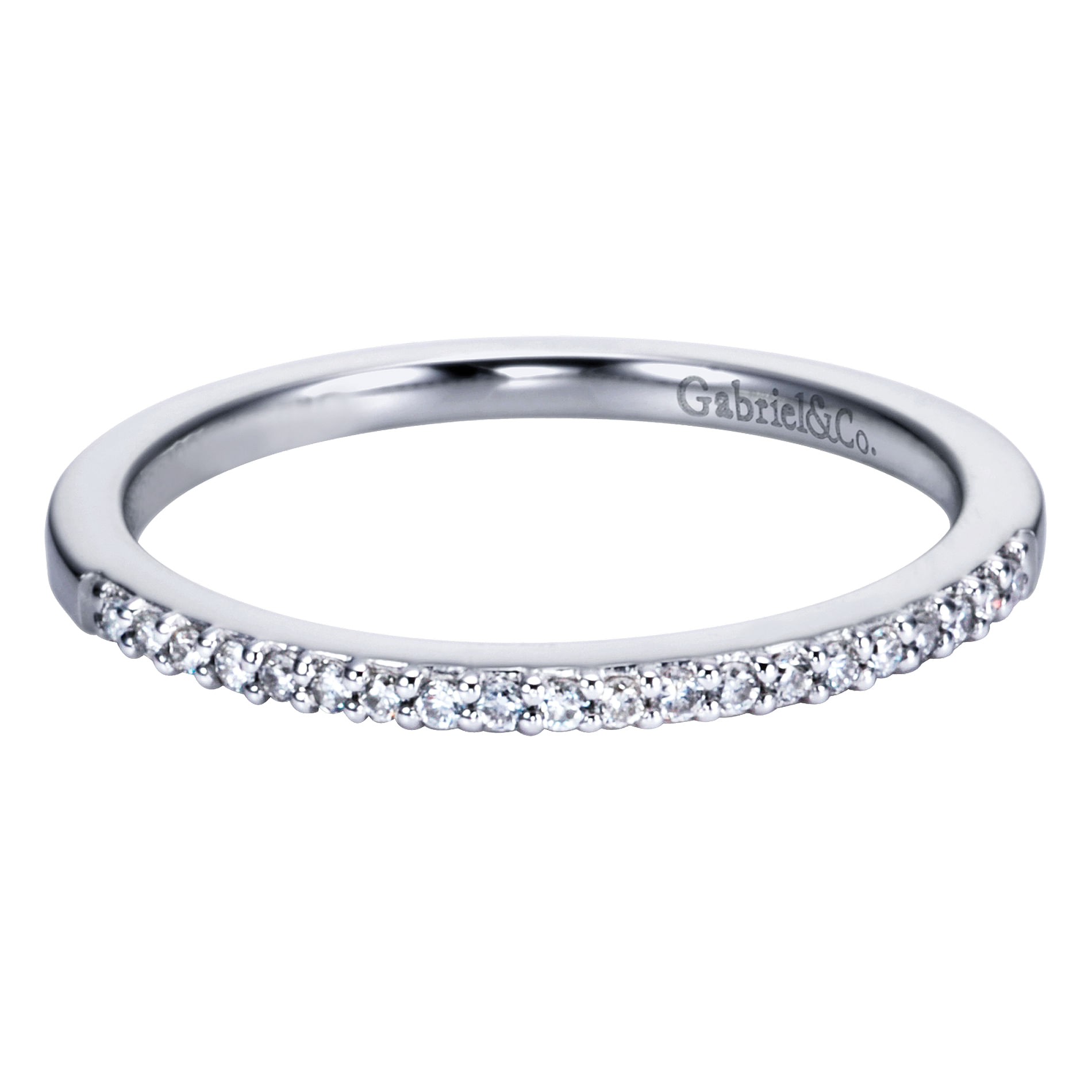 14k White Gold Diamond Straight 14k White Gold Diamond Straight