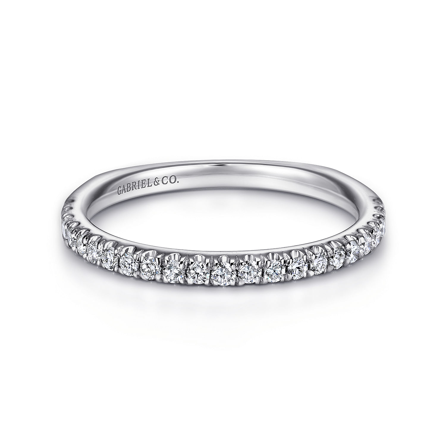 14k White Gold Diamond Straight 14k White Gold Diamond Straight