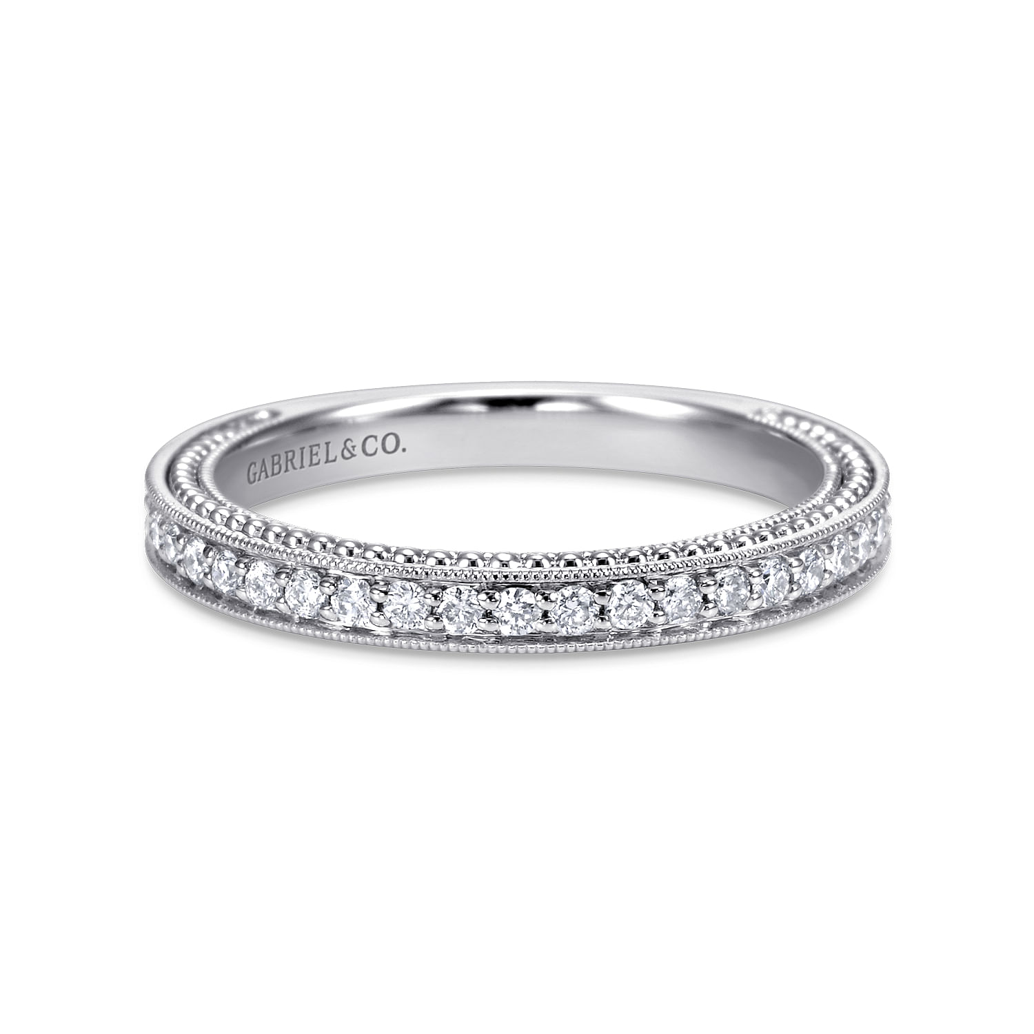 14k White Gold Diamond Straight 14k White Gold Diamond Straight