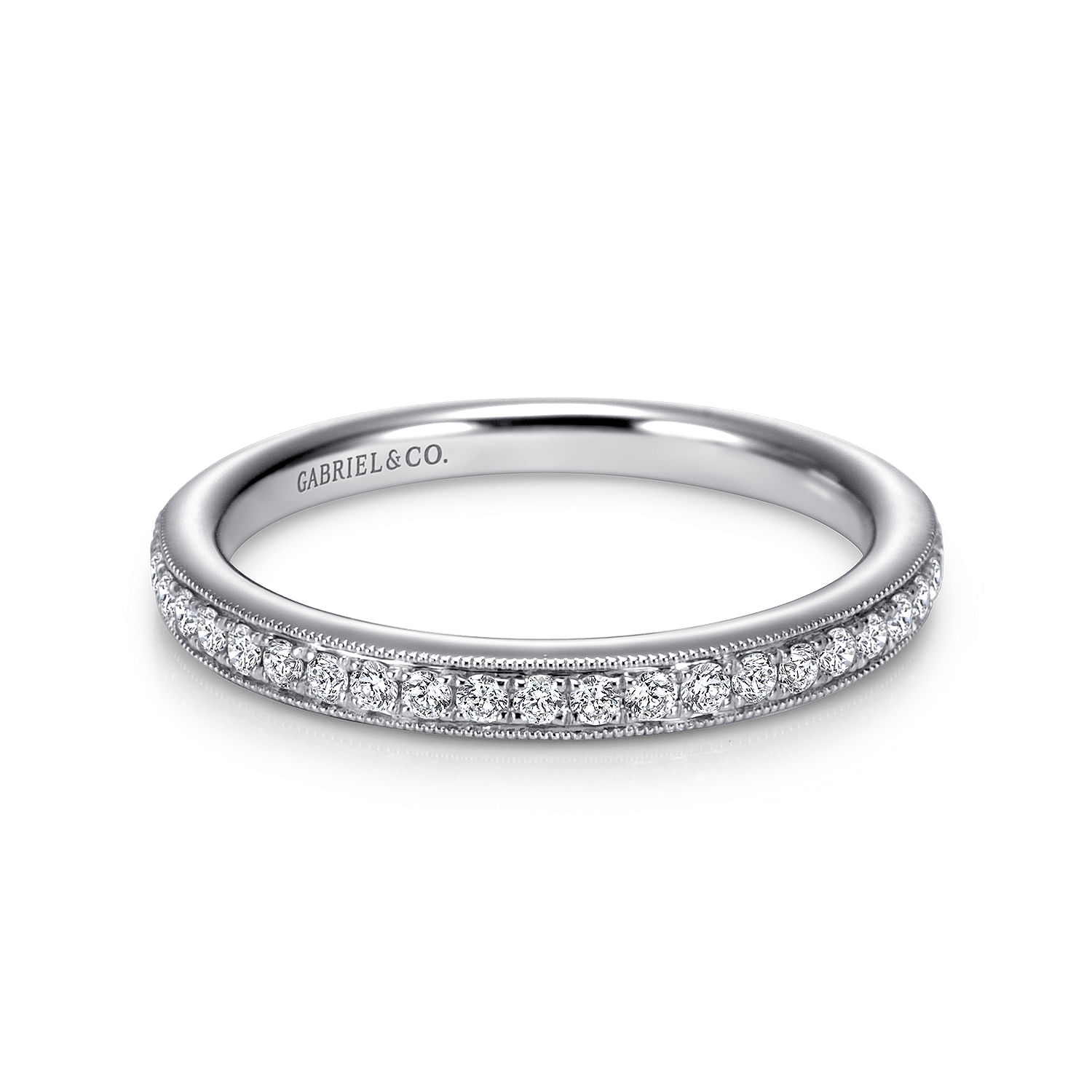 14k White Gold Diamond Straight 14k White Gold Diamond Straight
