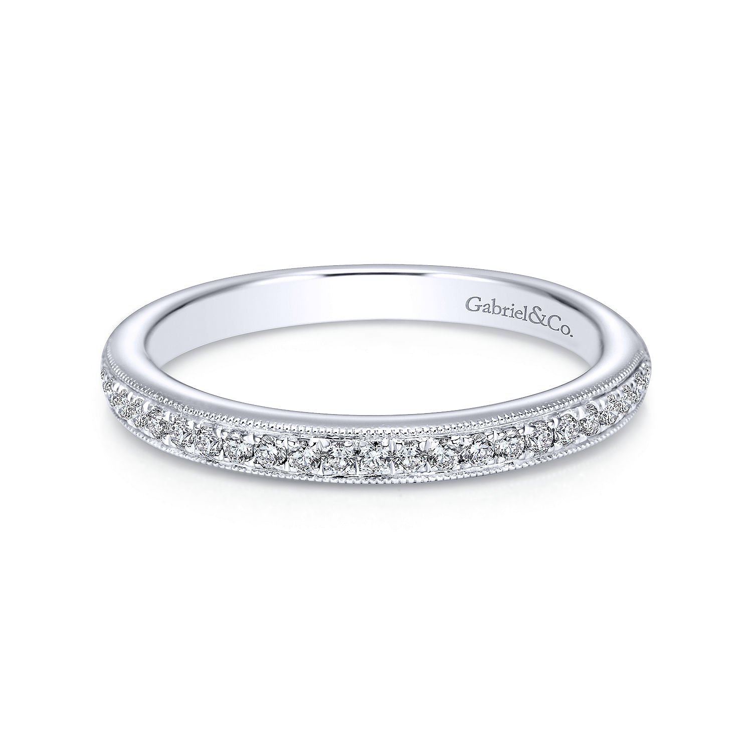 14k White Gold Diamond Straight 14k White Gold Diamond Straight