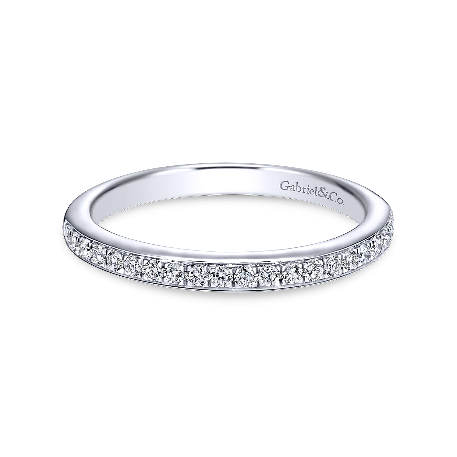 14k White Gold Diamond Straight 14k White Gold Diamond Straight