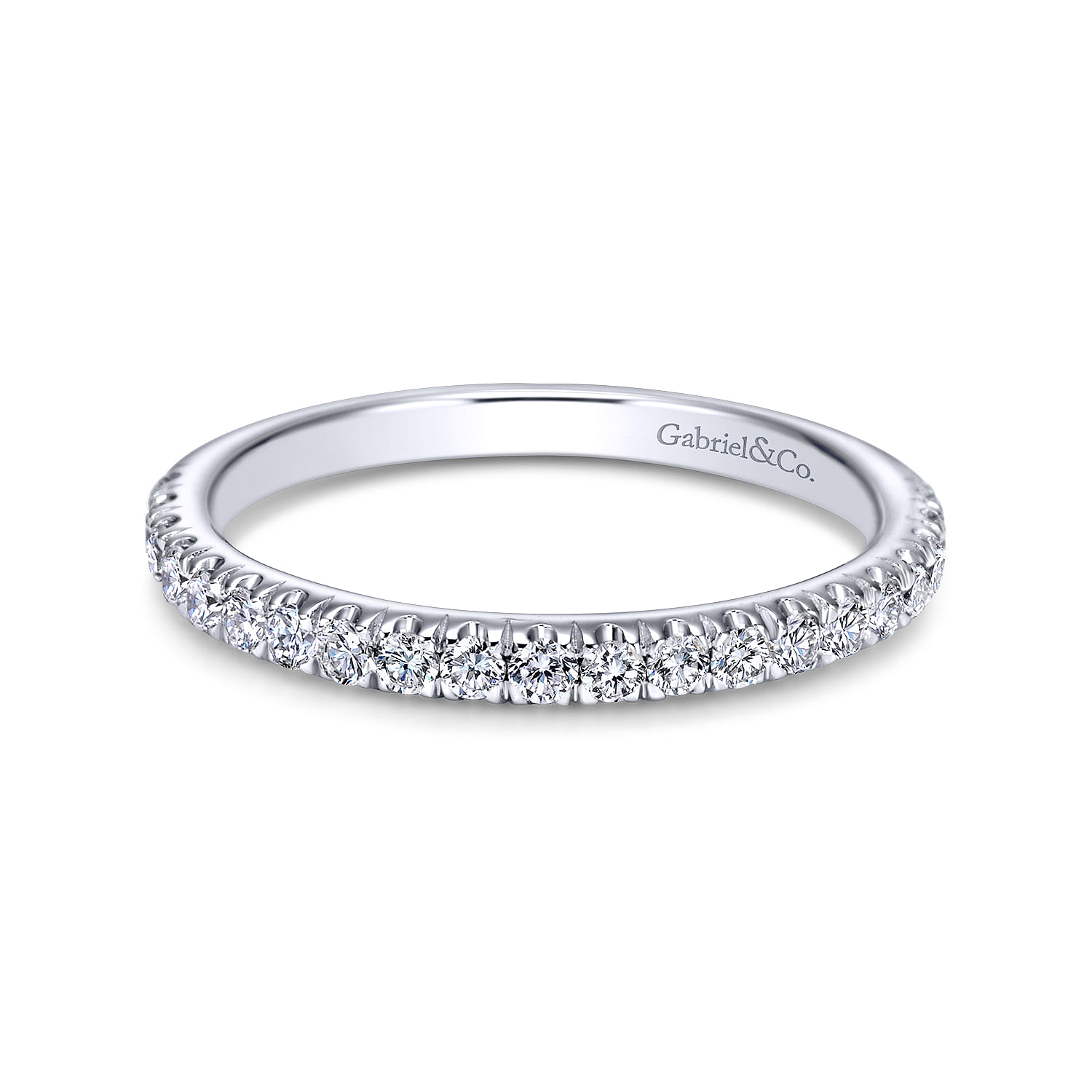 14k White Gold Diamond Straight 14k White Gold Diamond Straight