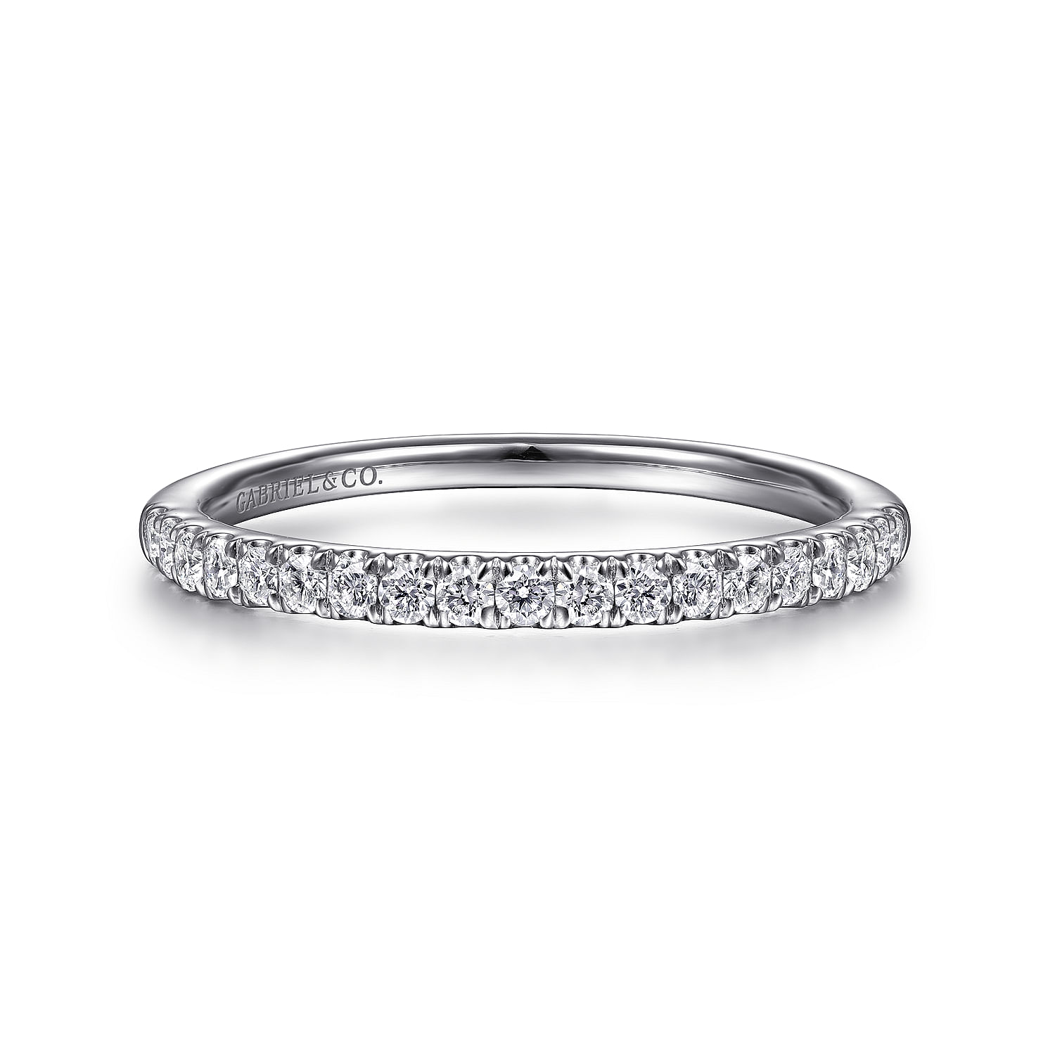 14k White Gold Diamond Straight 14k White Gold Diamond Straight