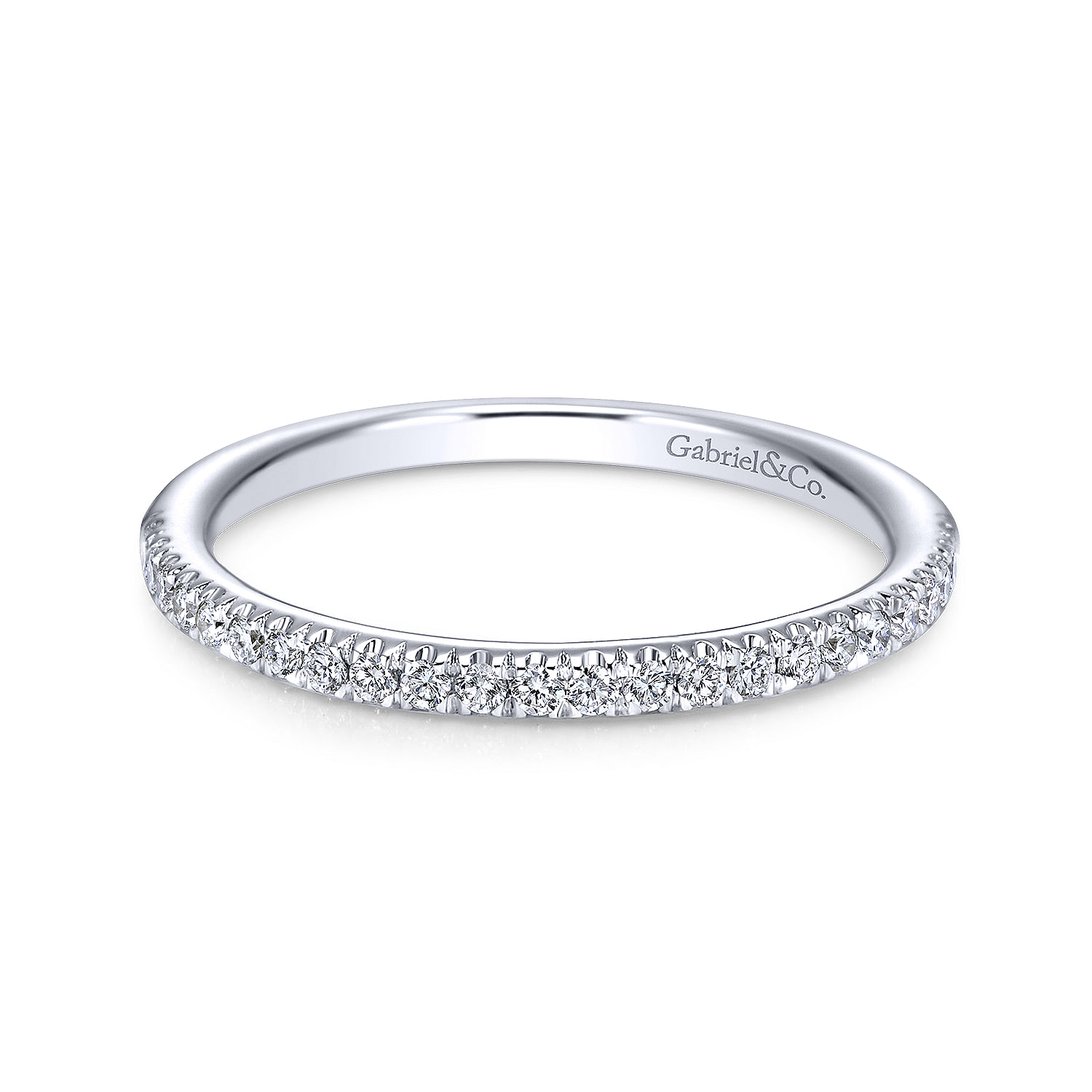 14k White Gold Diamond Straight 14k White Gold Diamond Straight