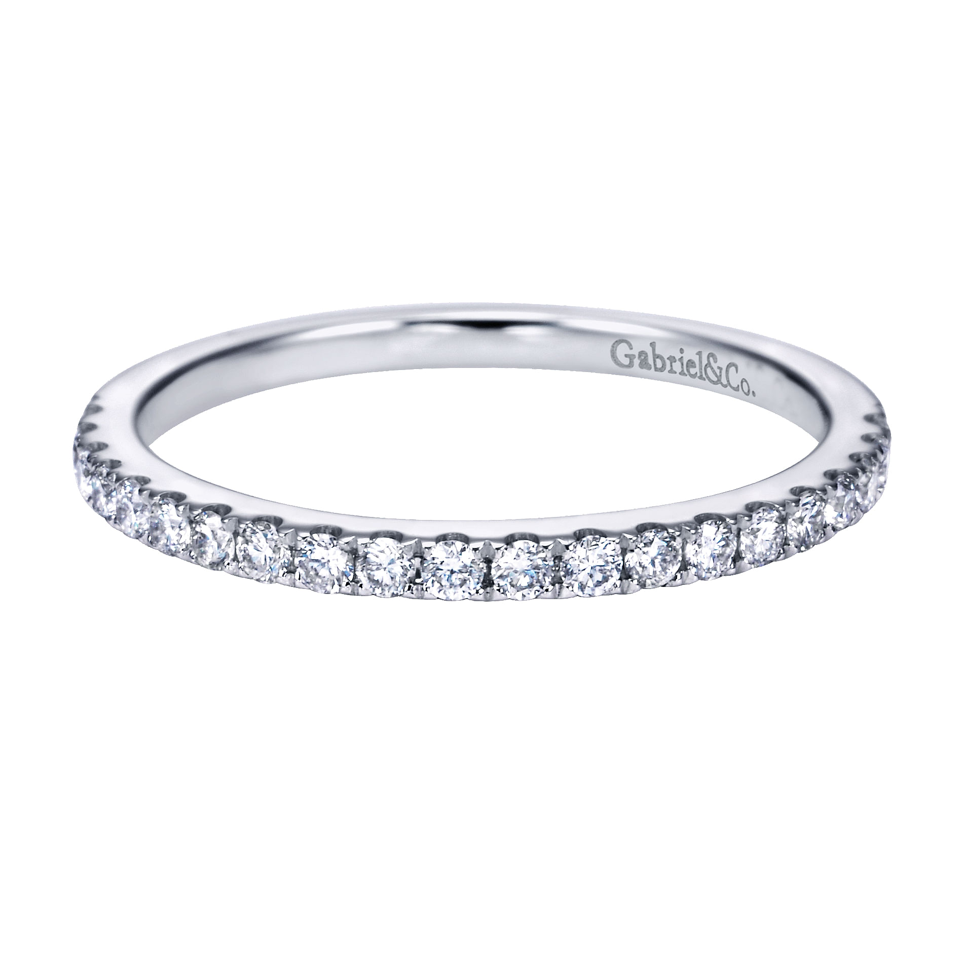 14k White Gold Diamond Straight 14k White Gold Diamond Straight