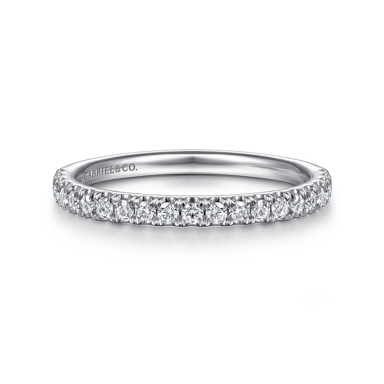 14k White Gold Diamond Straight 14k White Gold Diamond Straight