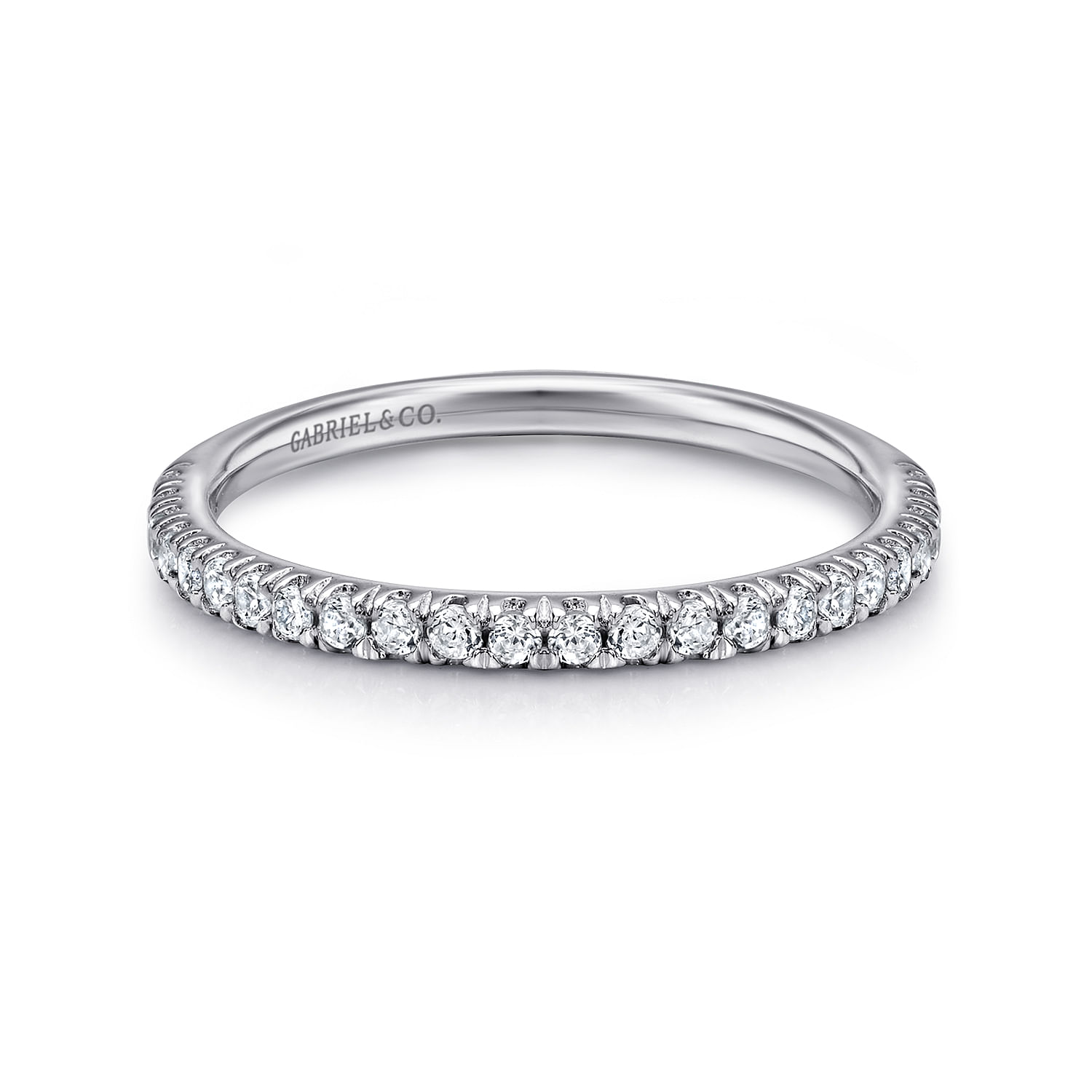 14k White Gold Diamond Straight 14k White Gold Diamond Straight