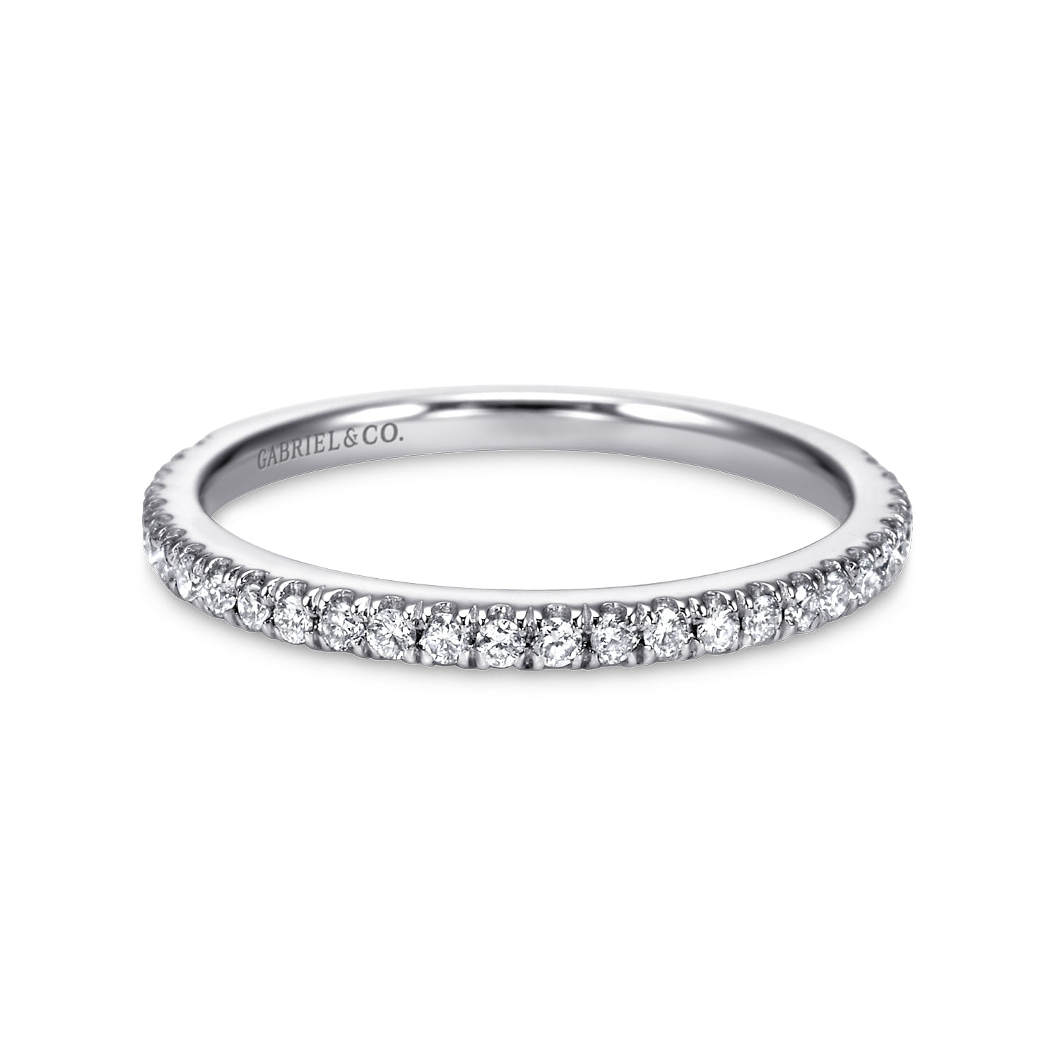 14k White Gold Diamond Straight 14k White Gold Diamond Straight