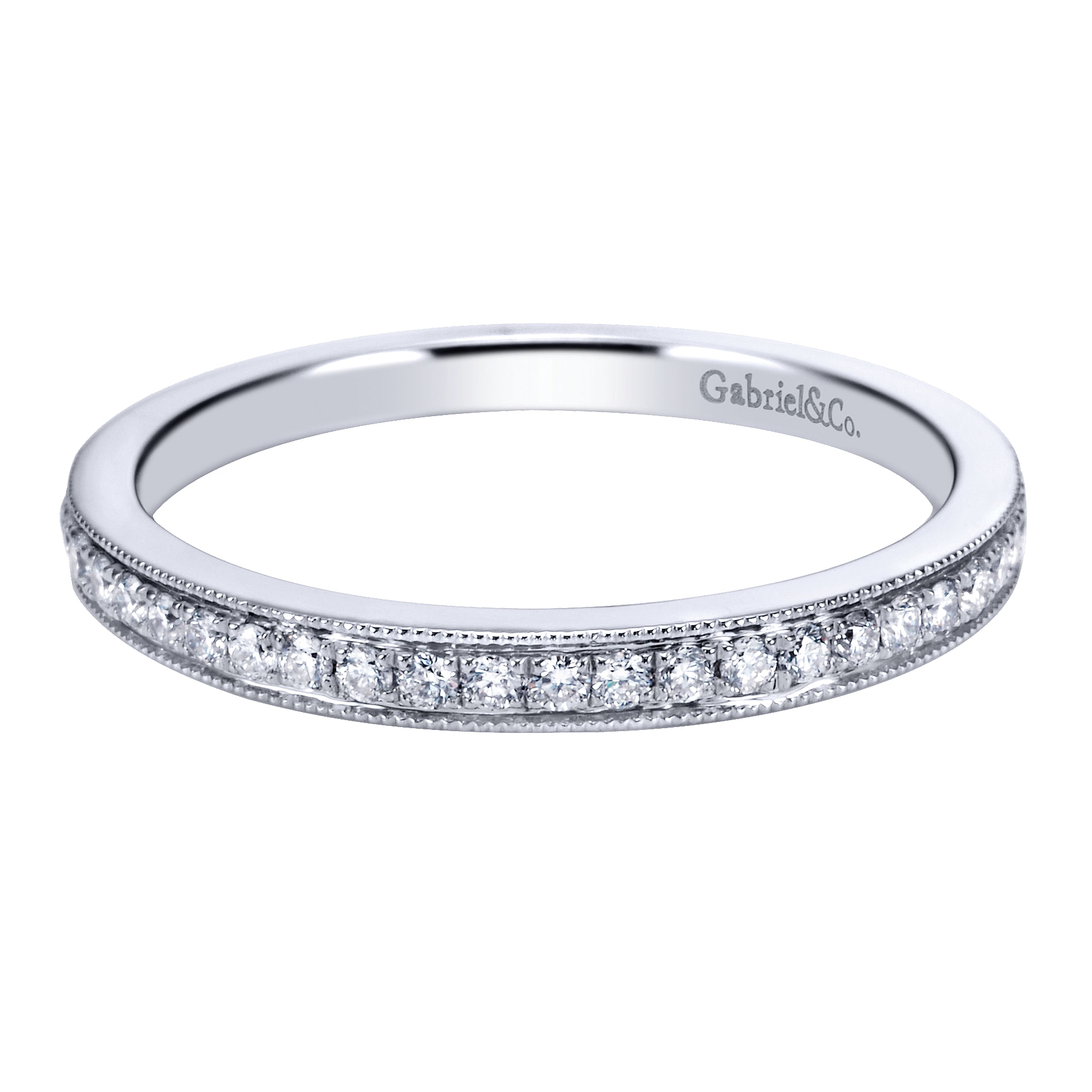 14k White Gold Diamond Straight 14k White Gold Diamond Straight