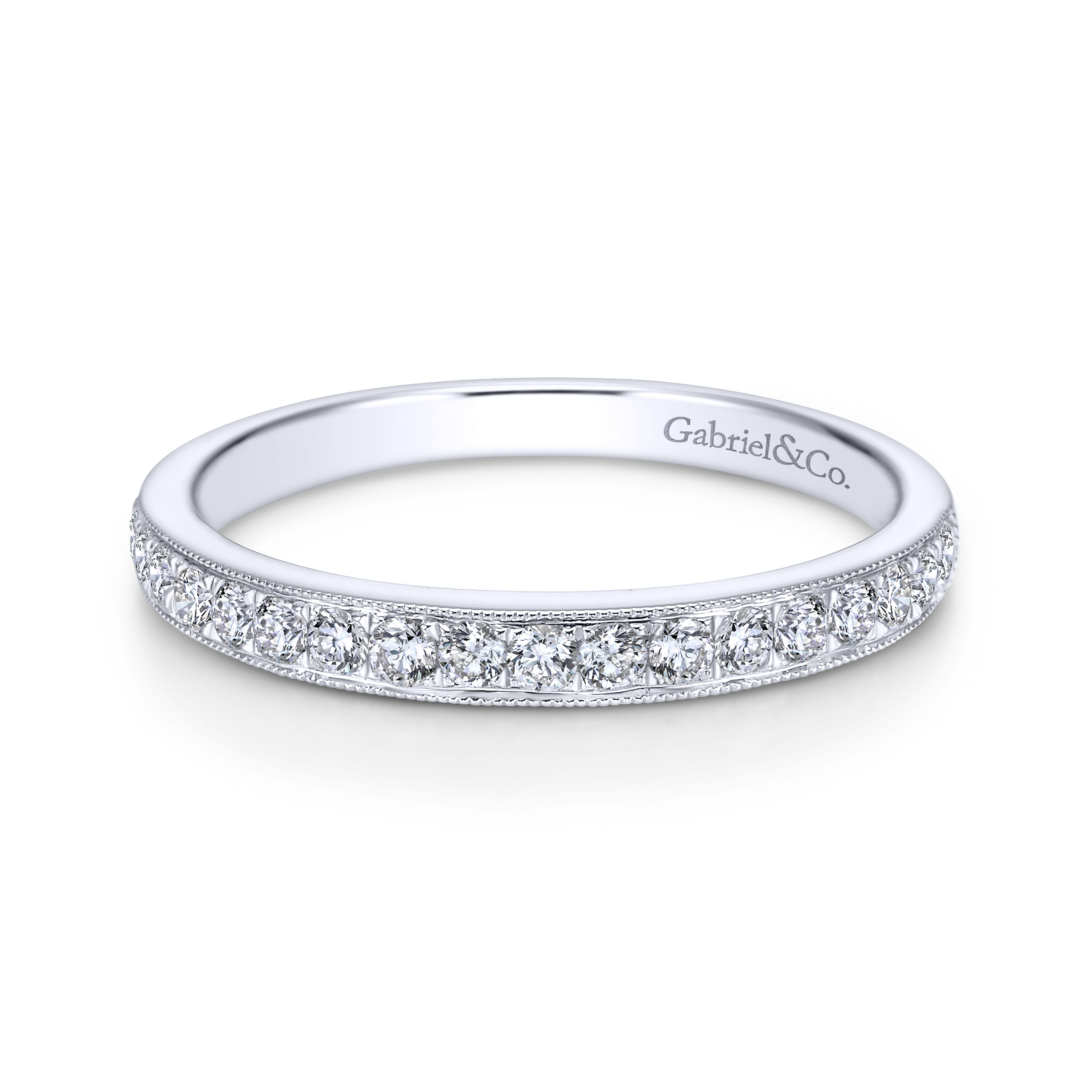 14k White Gold Diamond Straight 14k White Gold Diamond Straight
