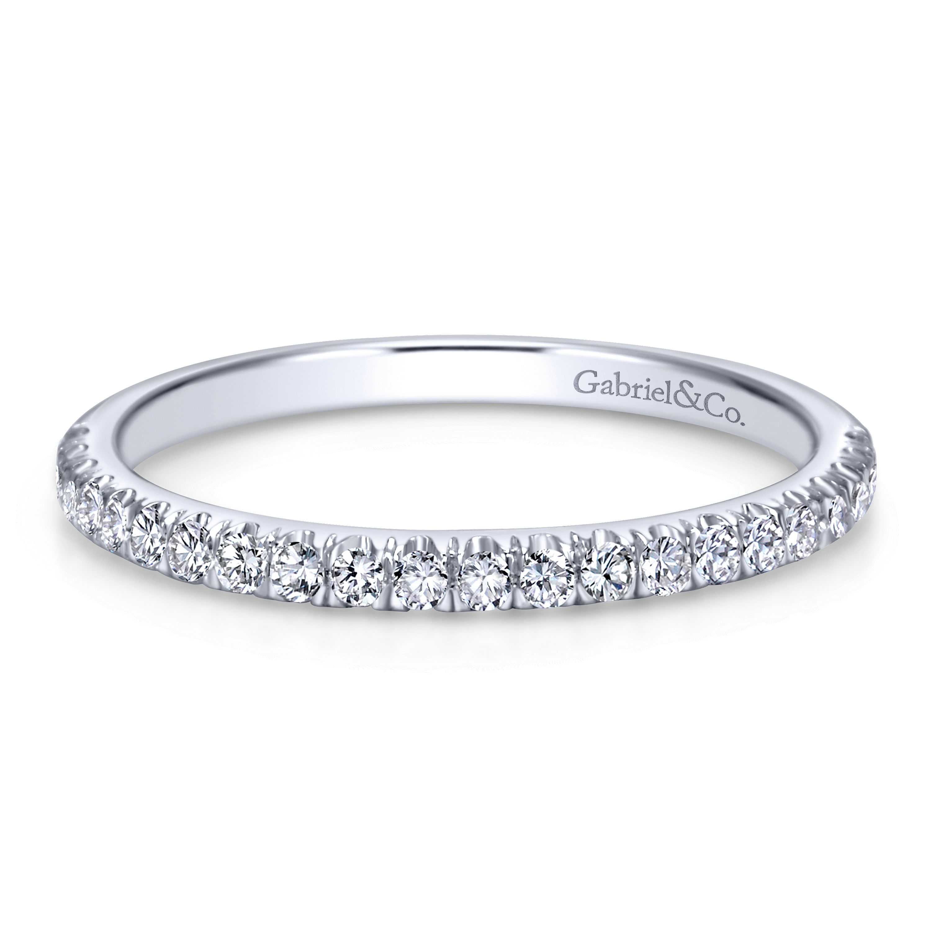 14k White Gold Diamond Straight 14k White Gold Diamond Straight