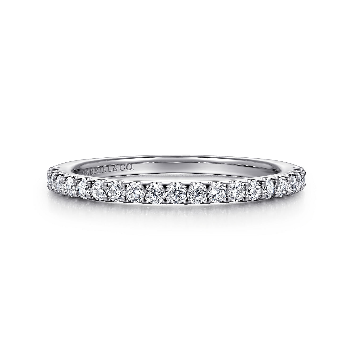 14k White Gold Diamond Straight 14k White Gold Diamond Straight