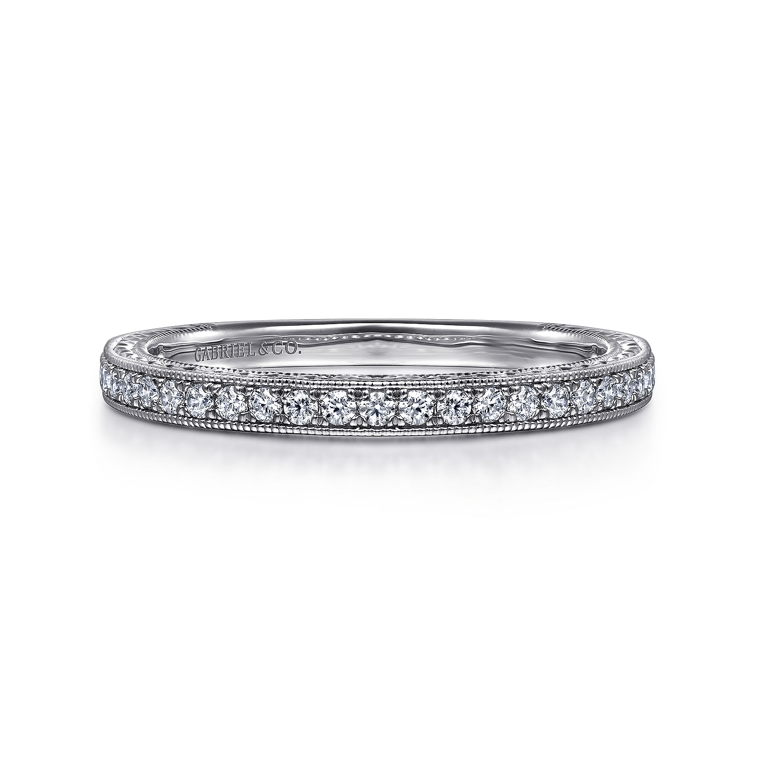 14k White Gold Diamond Straight 14k White Gold Diamond Straight