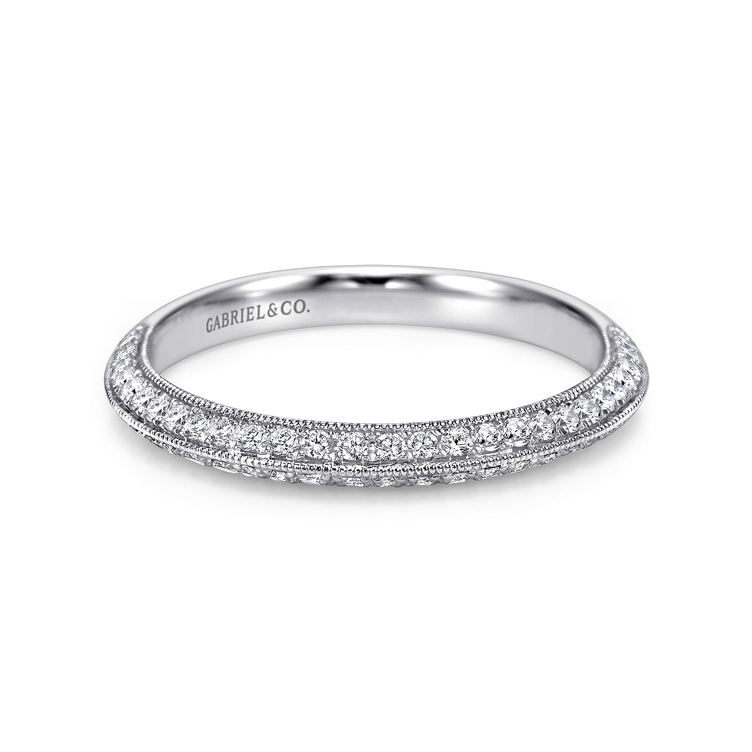 14k White Gold Diamond Straight 14k White Gold Diamond Straight