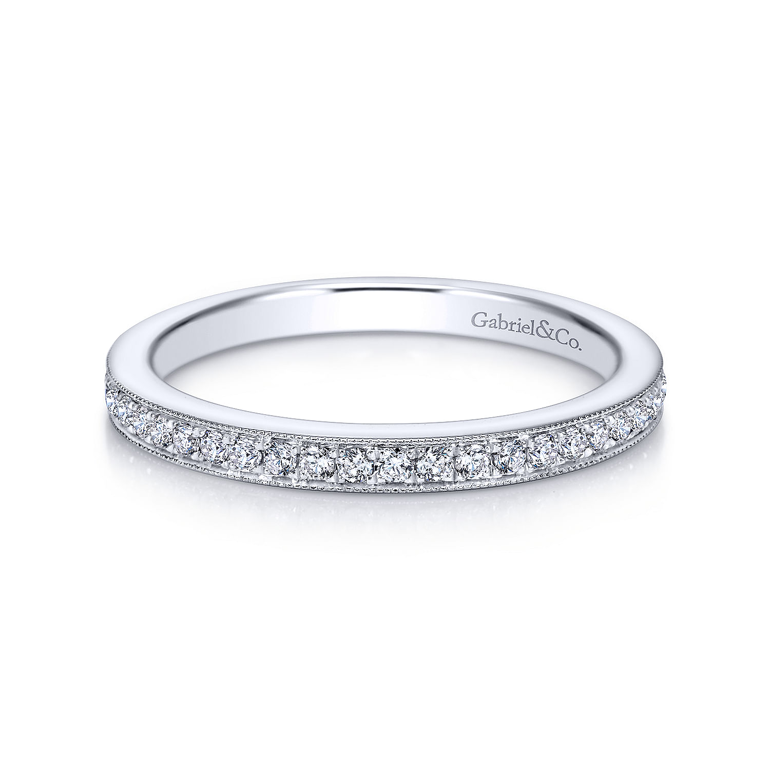 14k White Gold Diamond Straight 14k White Gold Diamond Straight