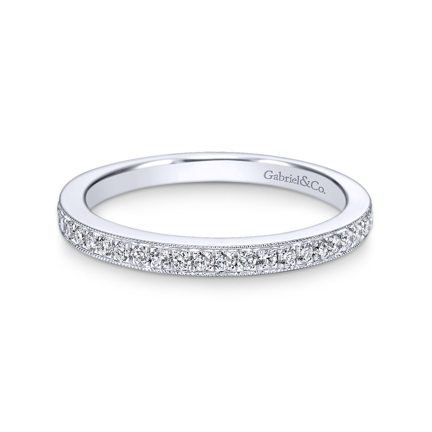 14k White Gold Diamond Straight 14k White Gold Diamond Straight