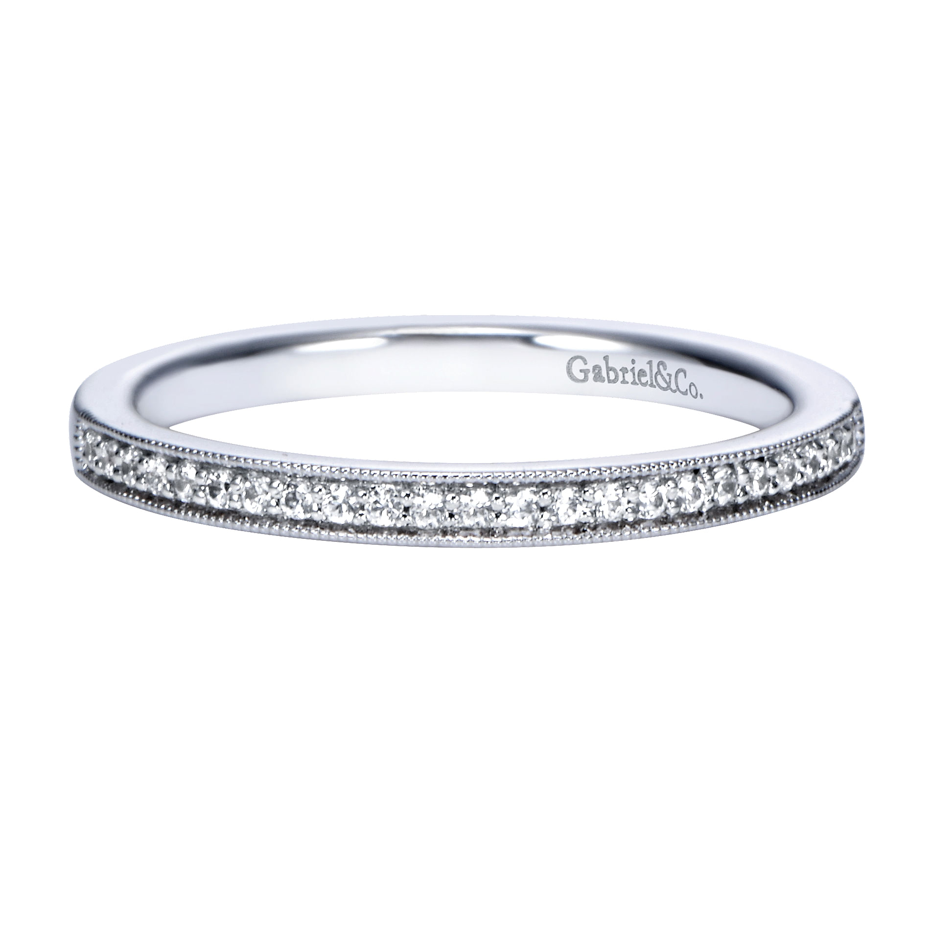 14k White Gold Diamond Straight 14k White Gold Diamond Straight