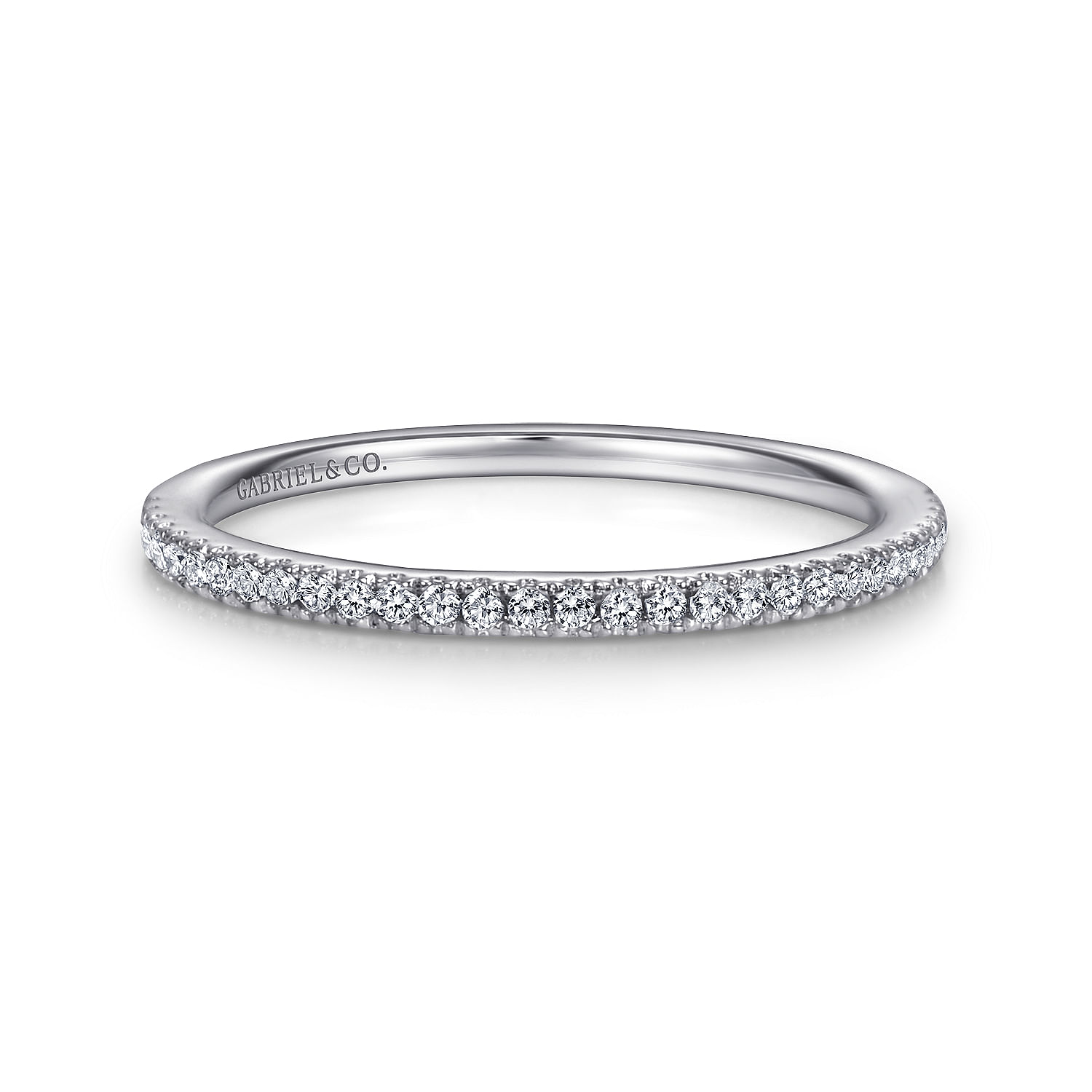 14k White Gold Diamond Straight 14k White Gold Diamond Straight