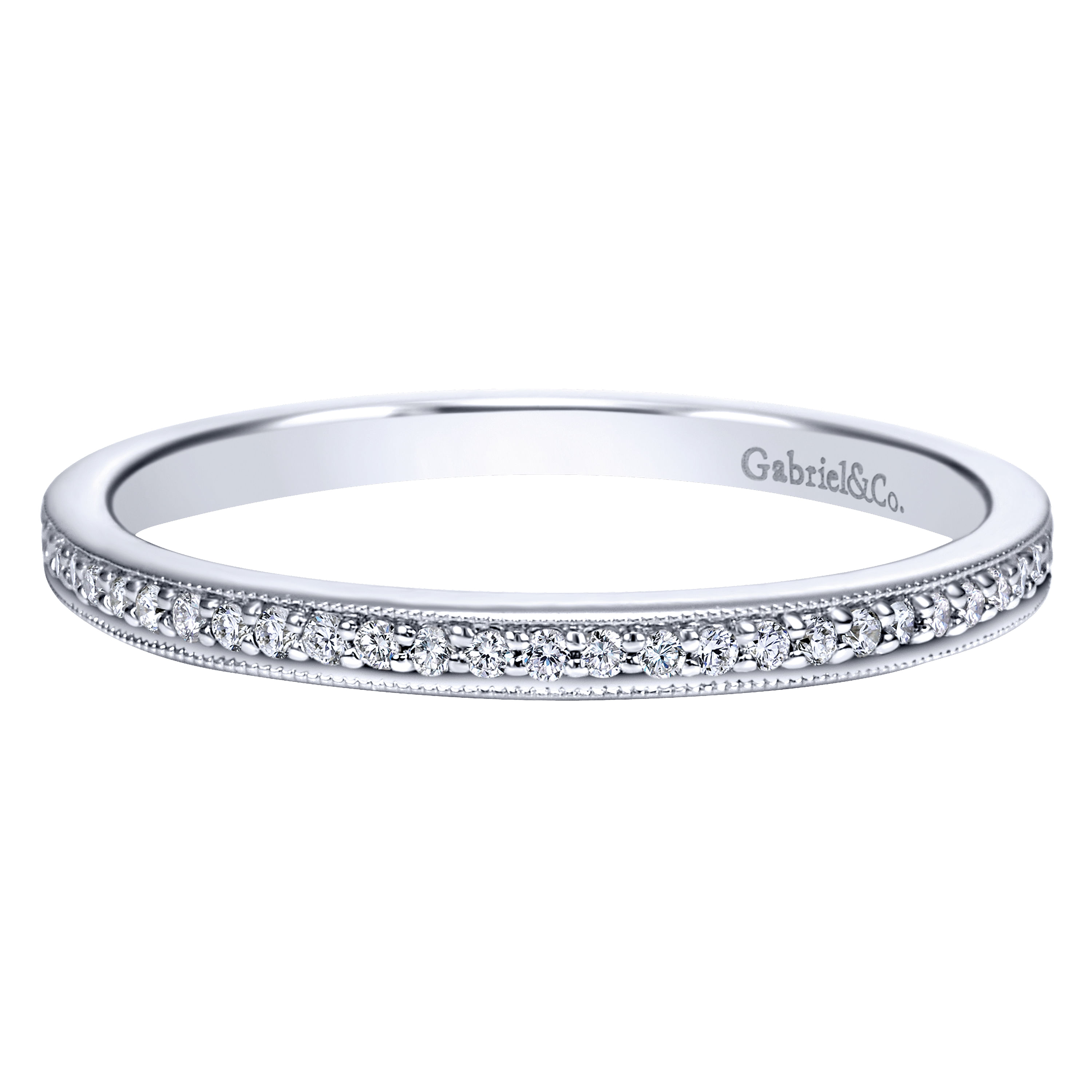 14k White Gold Diamond Straight 14k White Gold Diamond Straight