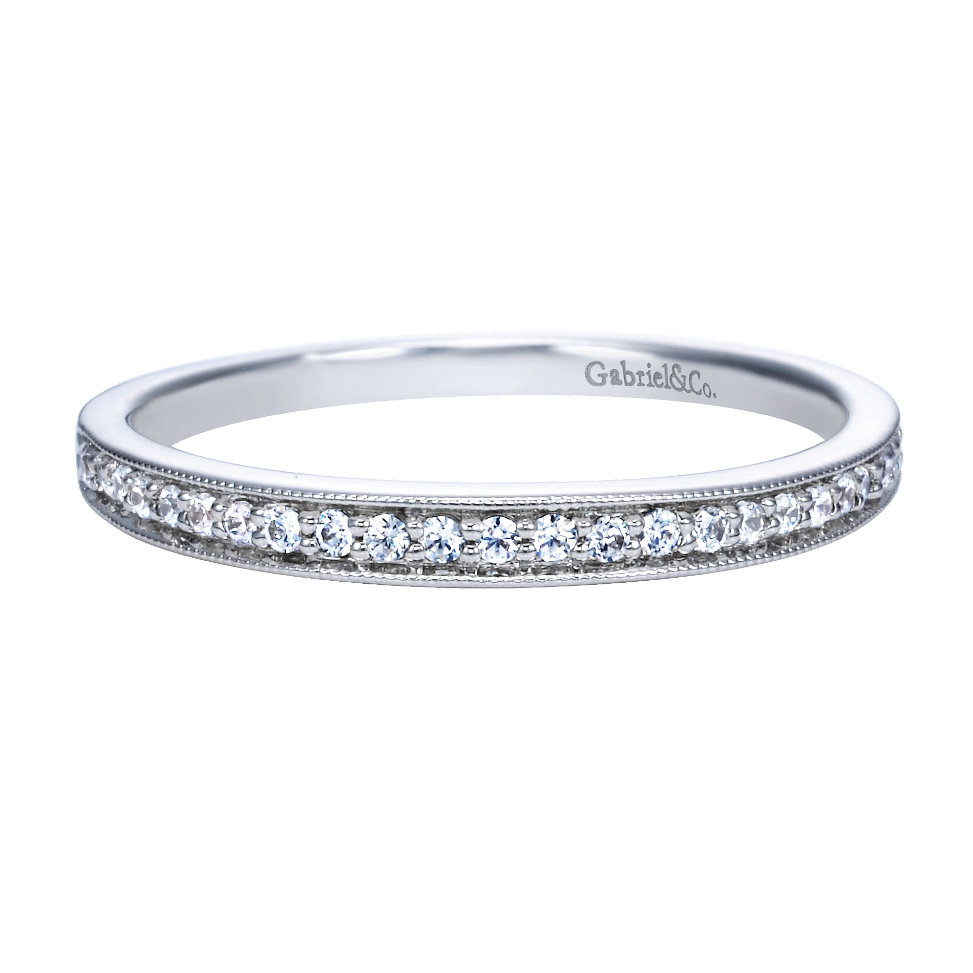 14k White Gold Diamond Straight 14k White Gold Diamond Straight