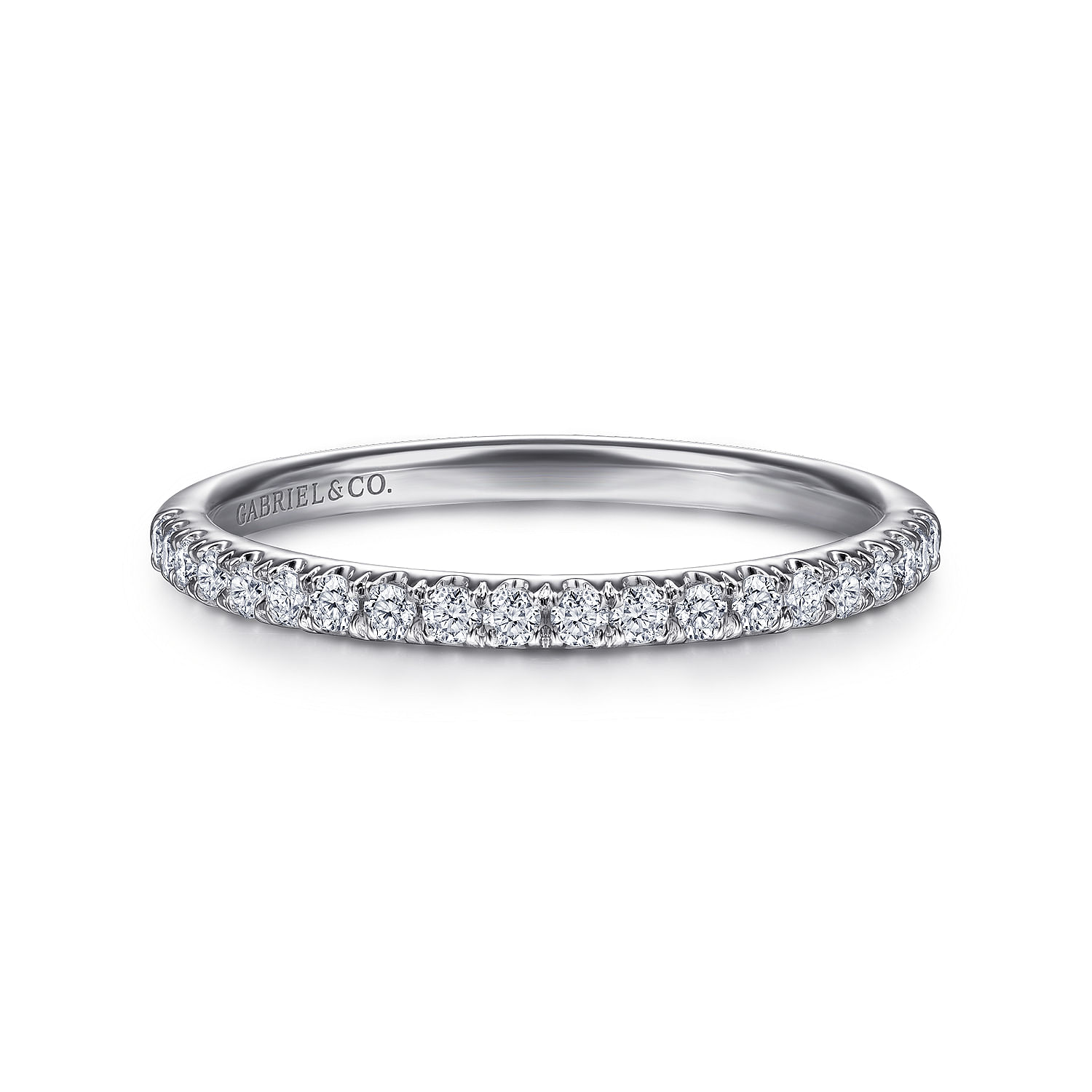 14k White Gold Diamond Straight 14k White Gold Diamond Straight
