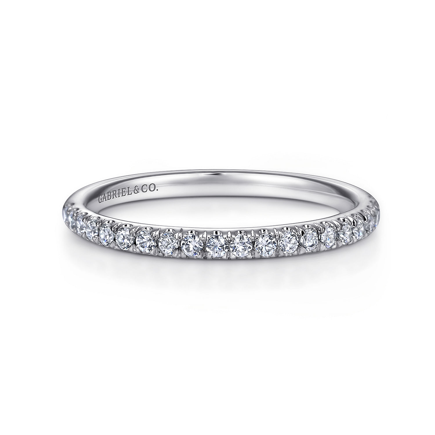 14k White Gold Diamond Straight 14k White Gold Diamond Straight