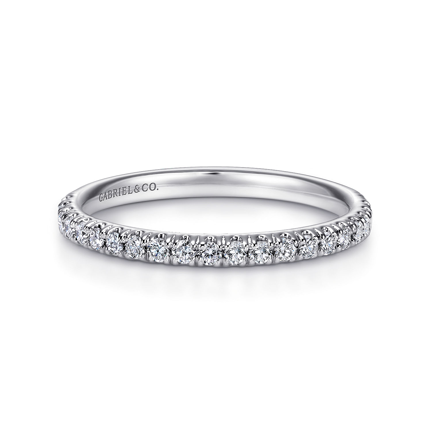 14k White Gold Diamond Straight 14k White Gold Diamond Straight