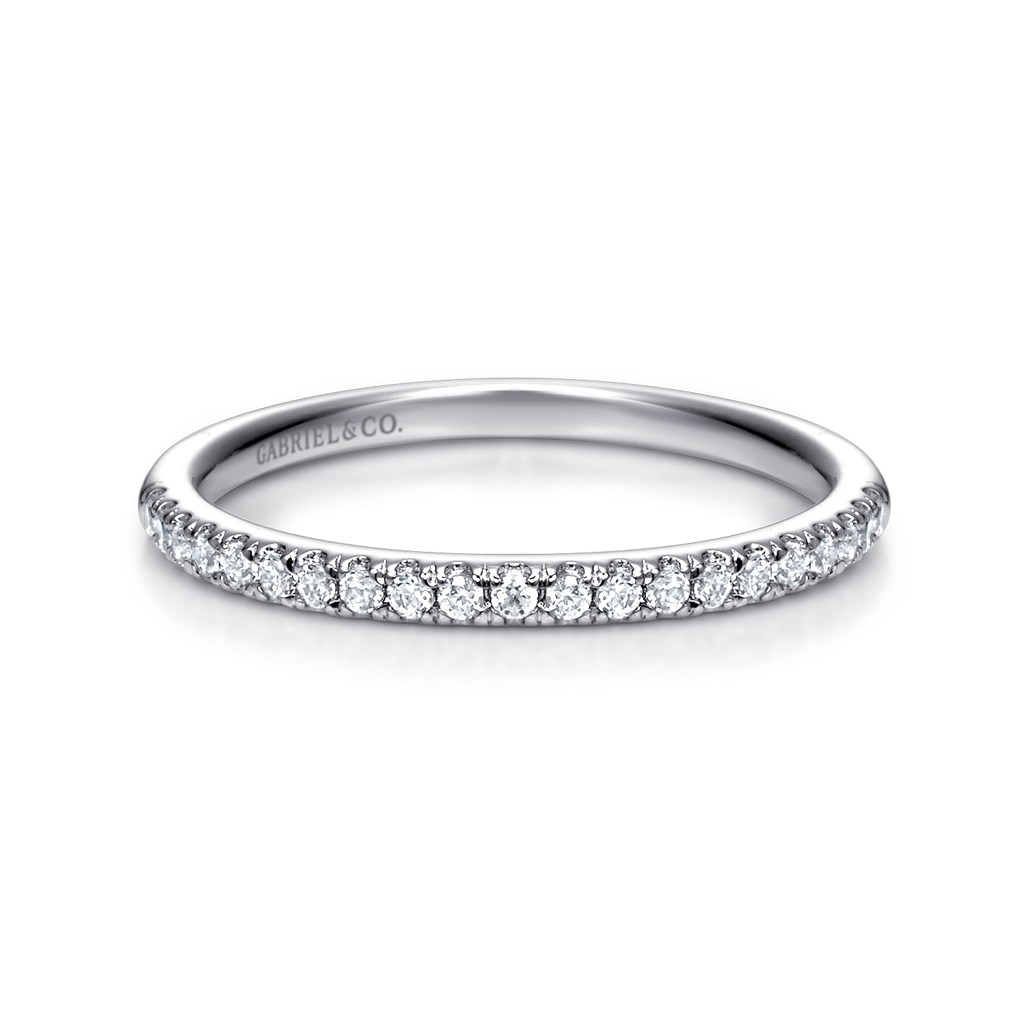 14k White Gold Diamond Straight 14k White Gold Diamond Straight