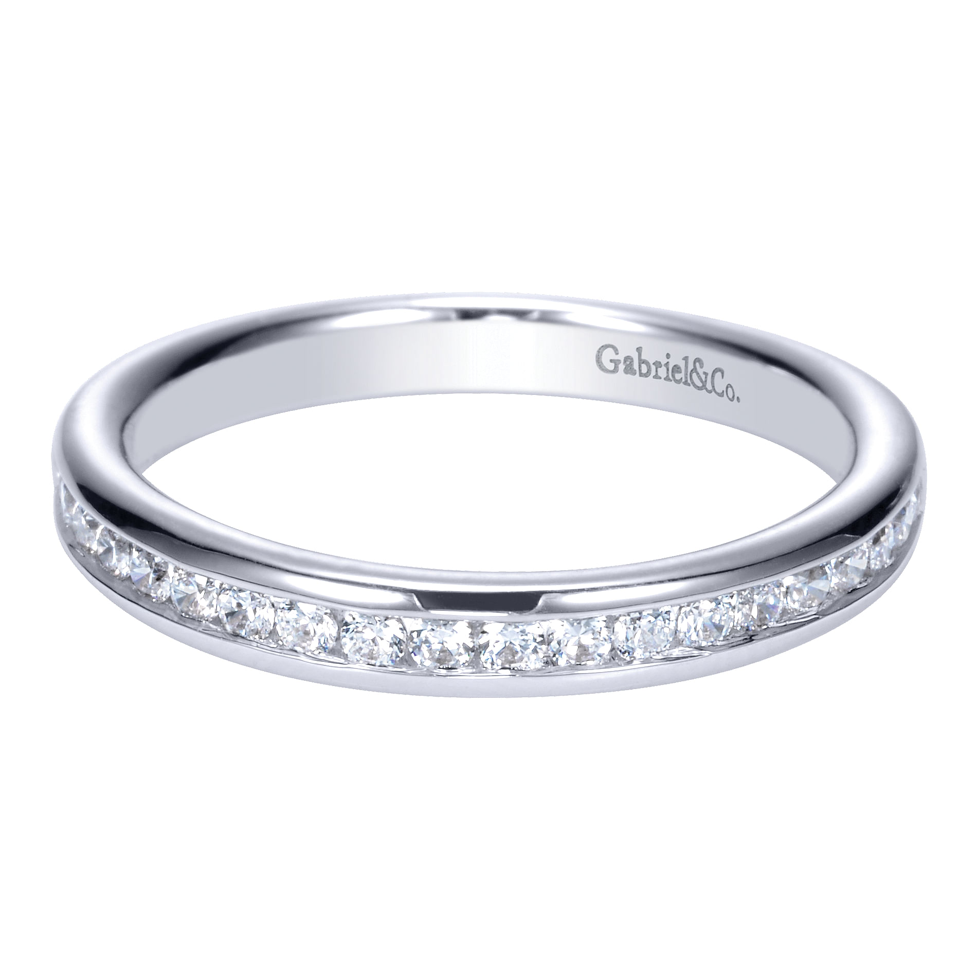 14k White Gold Diamond Straight 14k White Gold Diamond Straight