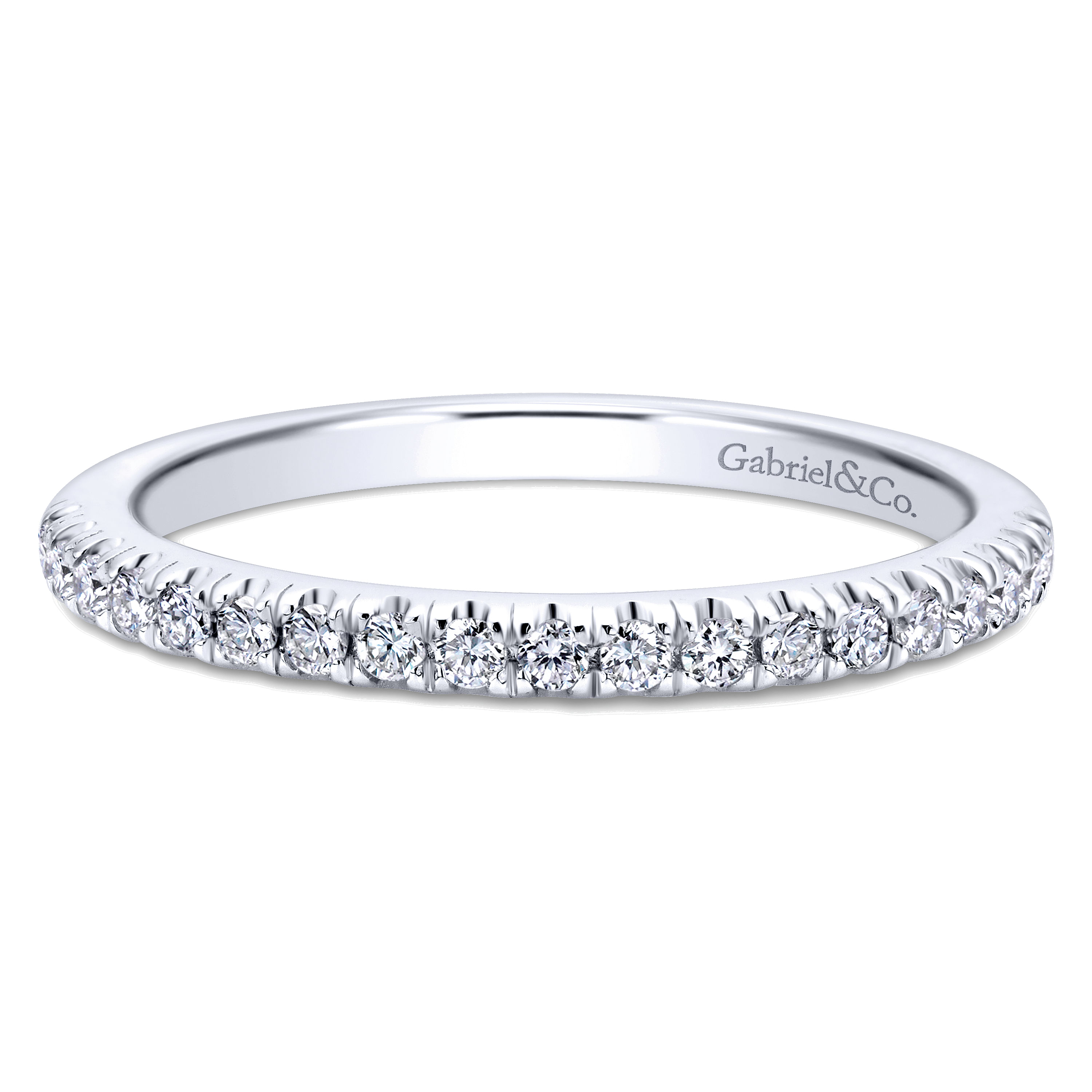 14k White Gold Diamond Straight 14k White Gold Diamond Straight