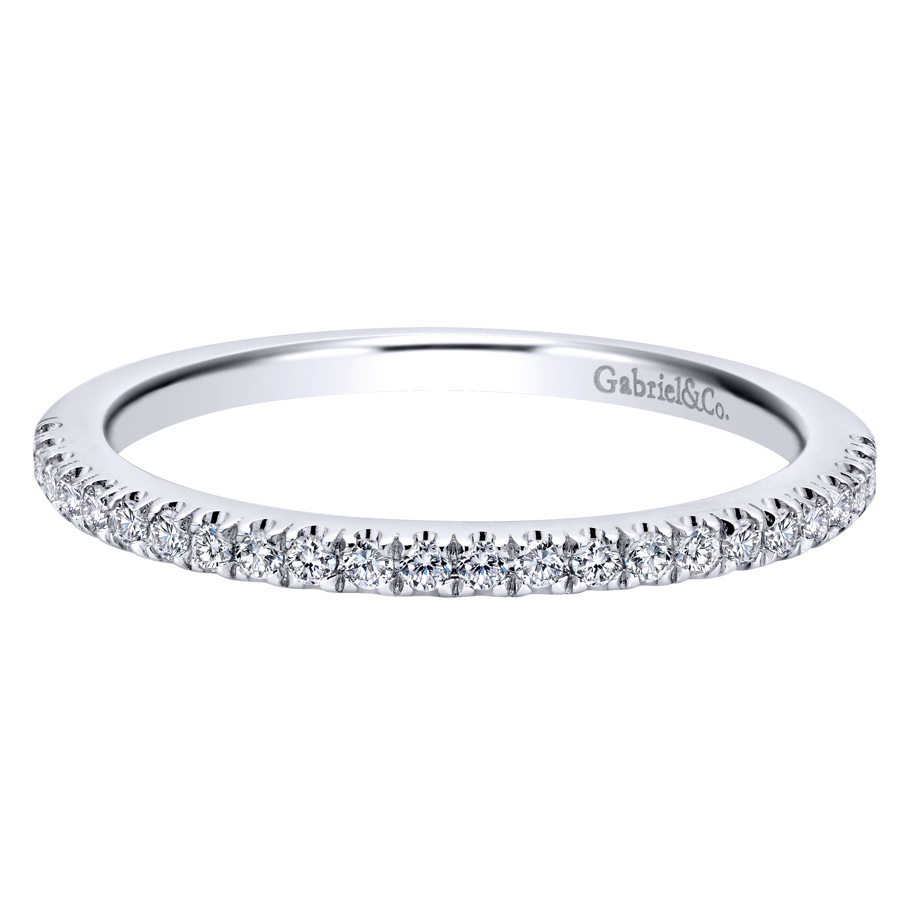 14k White Gold Diamond Straight 14k White Gold Diamond Straight