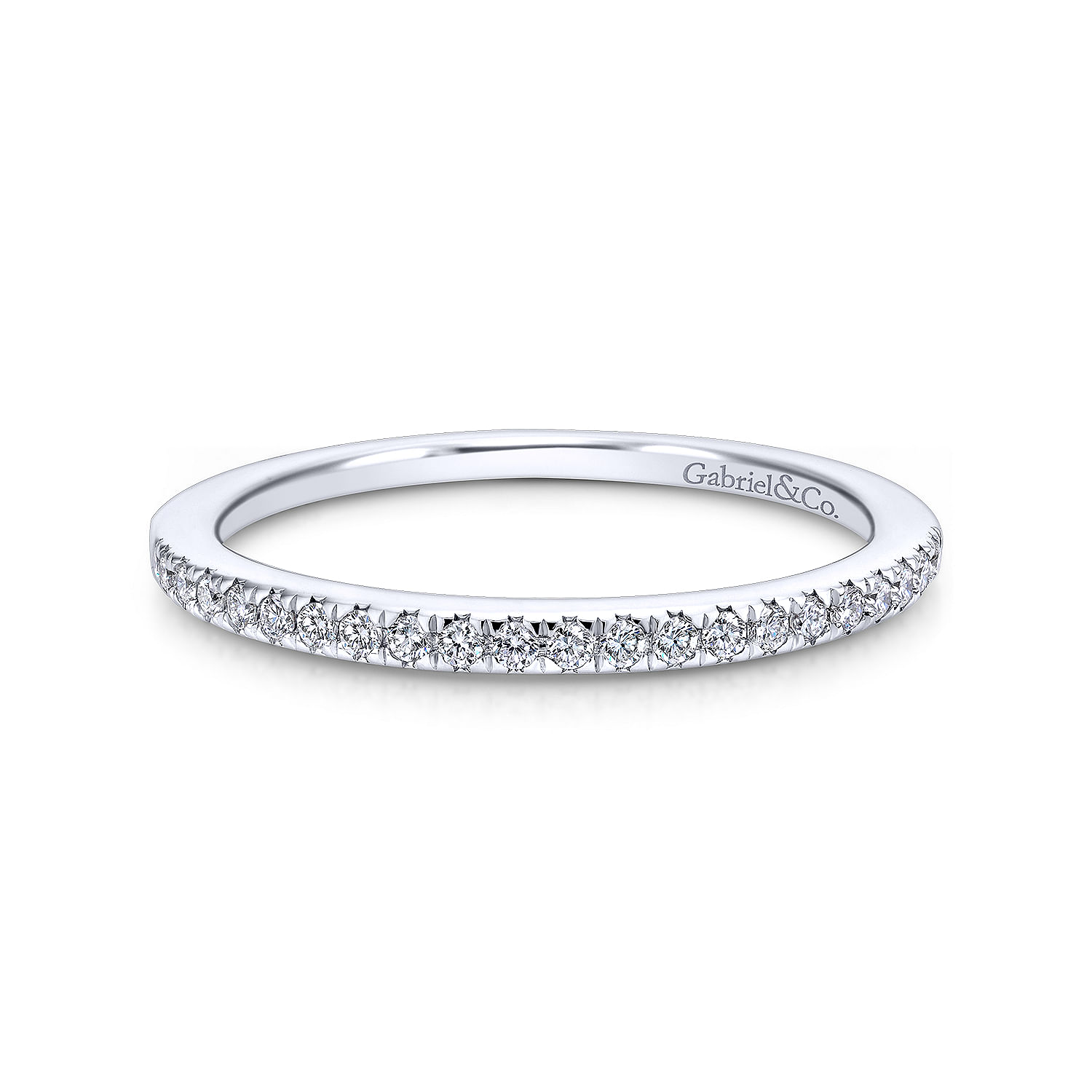 14k White Gold Diamond Straight 14k White Gold Diamond Straight
